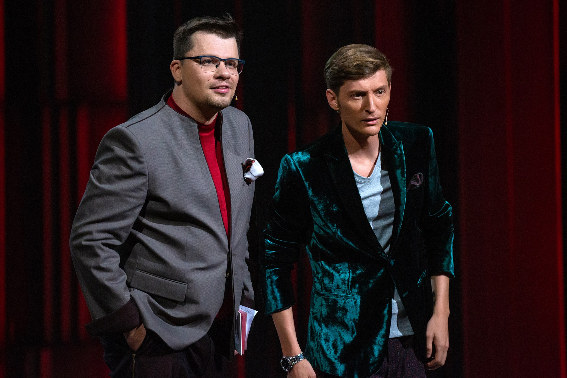 Павел Воля и Гарик Харламов (Игорь Харламов) в шоу «Comedy Club»