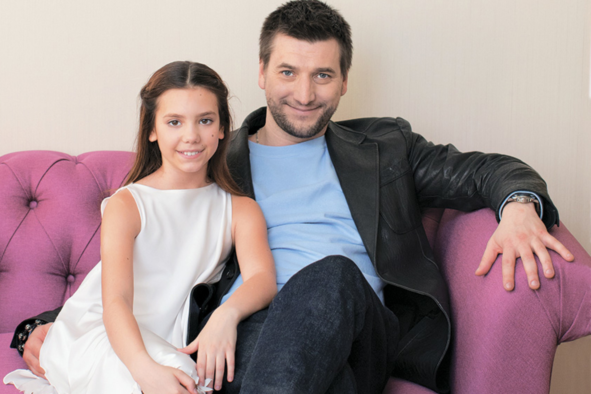 Александр Устюгов и его дочь Евгения