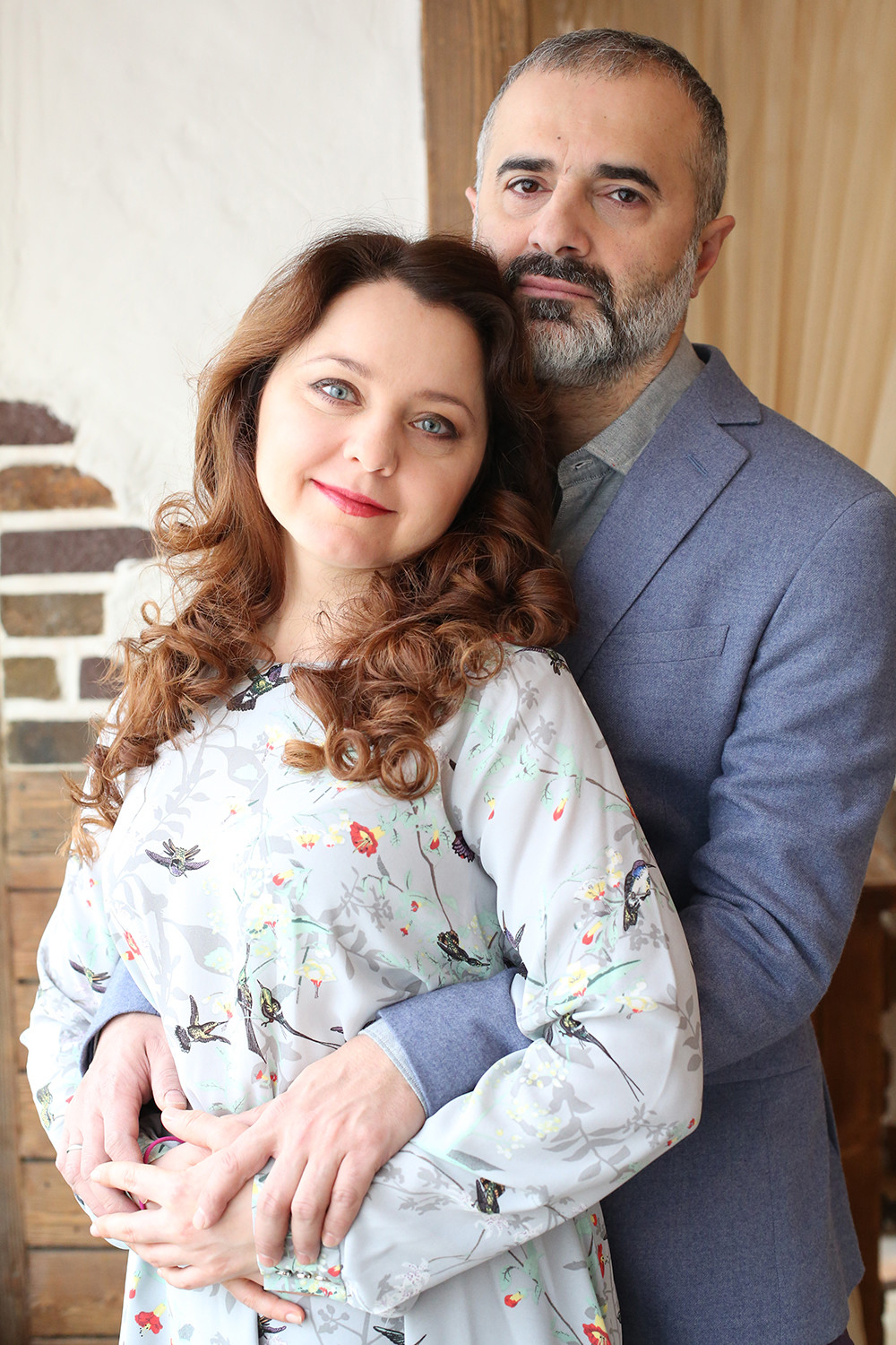 Валентина Рубцова и её муж Артур Мартиросян
