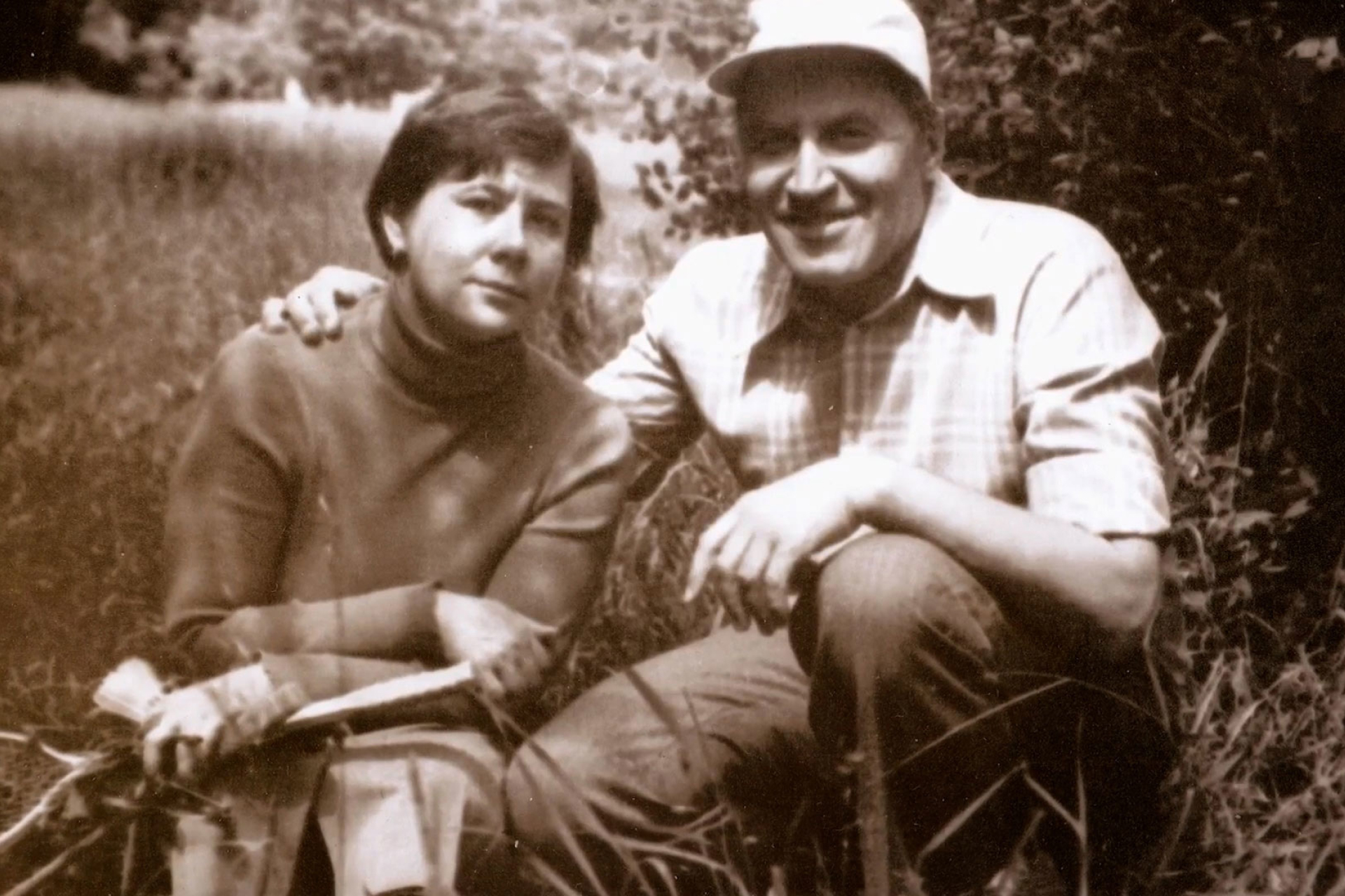 Николай Дроздов и его жена Татьяна Дроздова в молодости