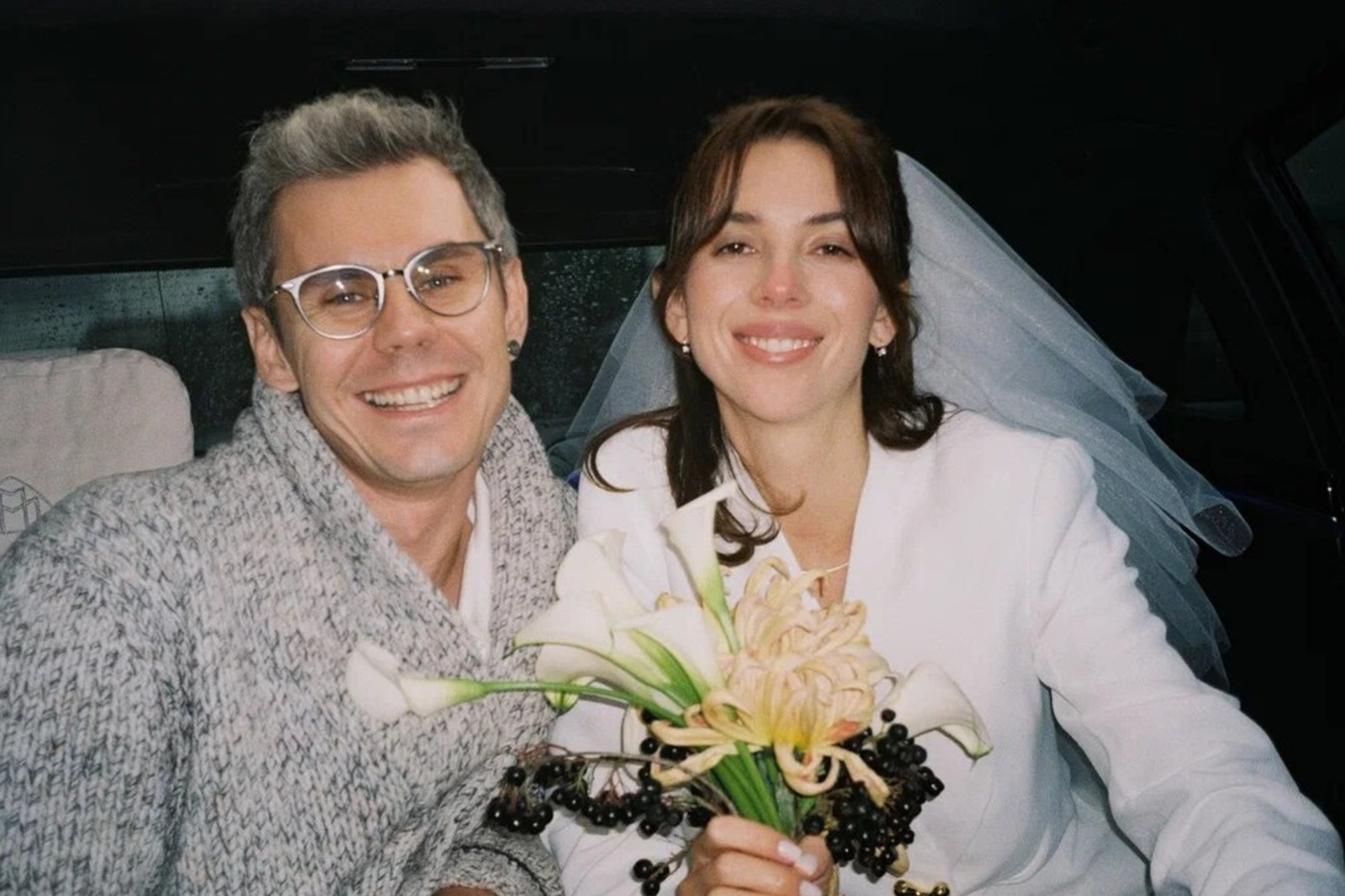 Ян Топлес и его жена Екатерина Адаричева