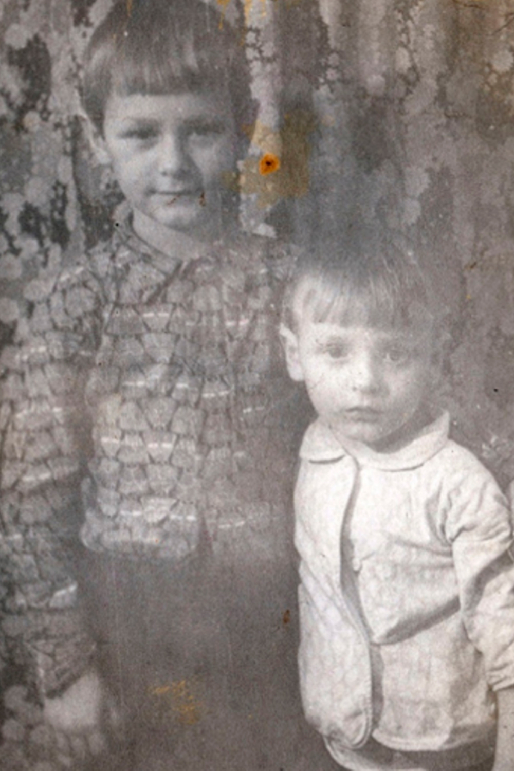 Александр Ильтяков и его брат Дмитрий в детстве