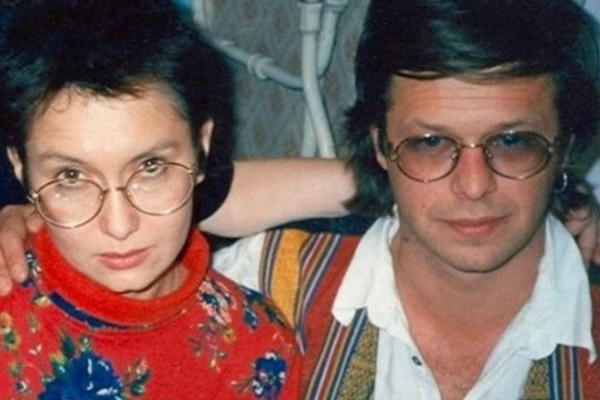 Борис Гребенщиков и Ирина Титова в молодости