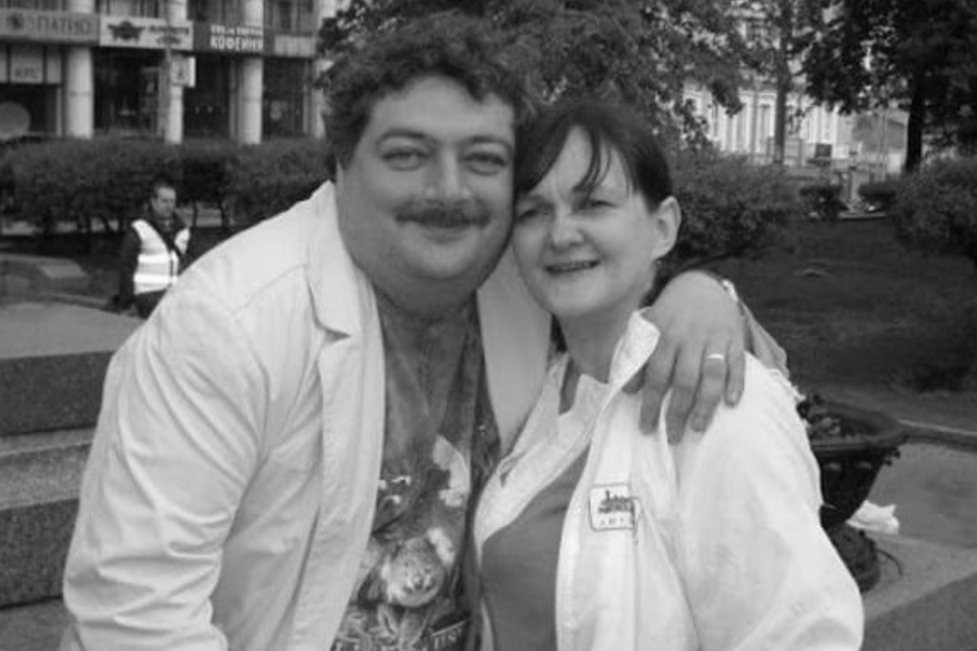 Дмитрий Быков и его вторая жена Ирина Лукьянова