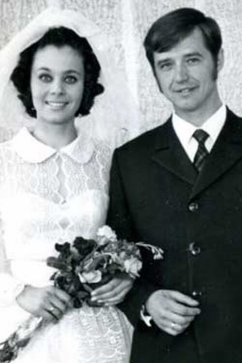 Любовь Полищук и её первый муж Валерий Макаров