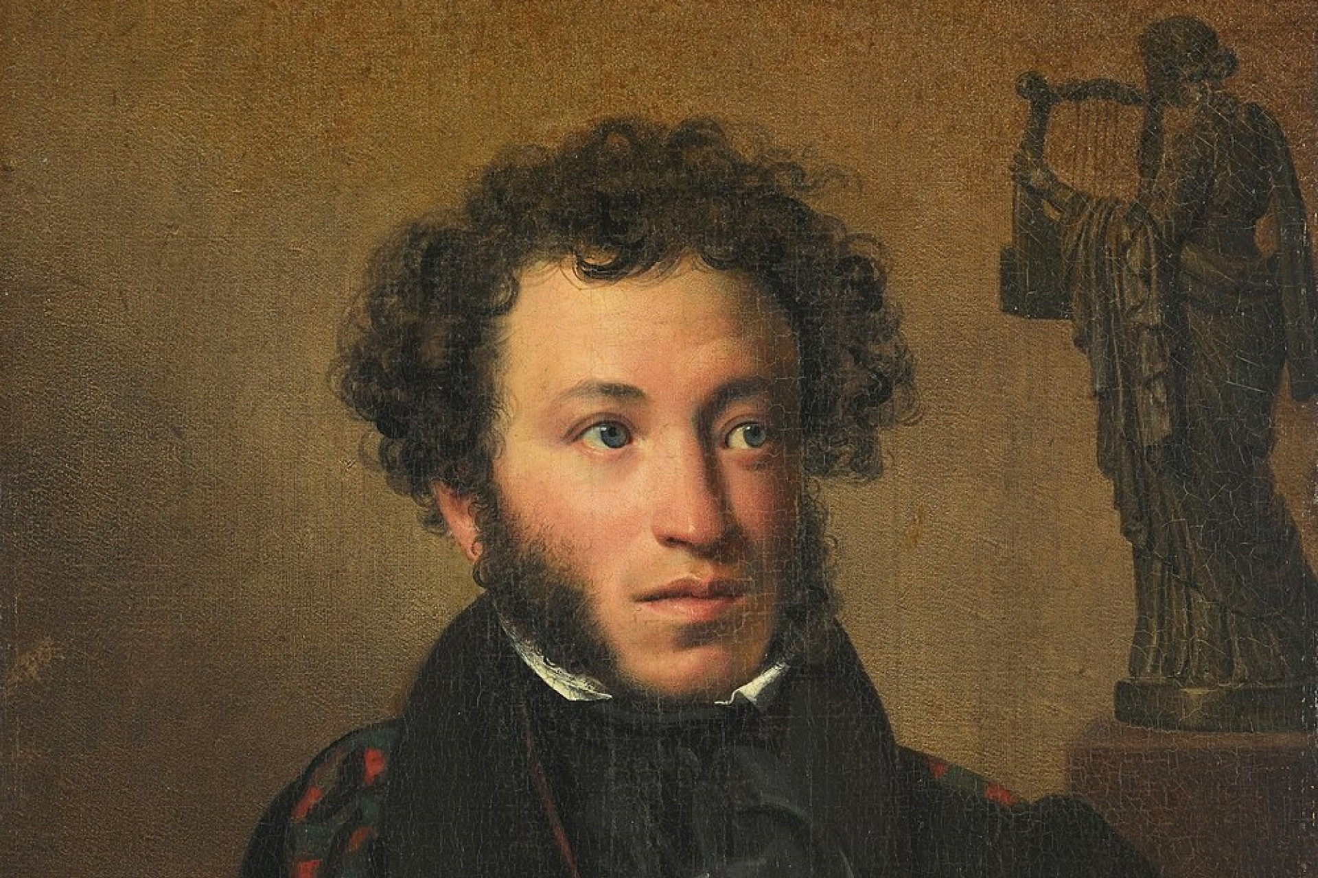 Александр Сергеевич Пушкин, портрет кисти Ореста Кипренского (1827)