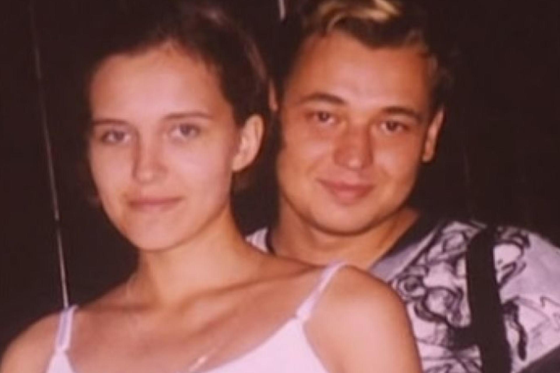 Сергей Жуков и его первая жена Елена Добындо