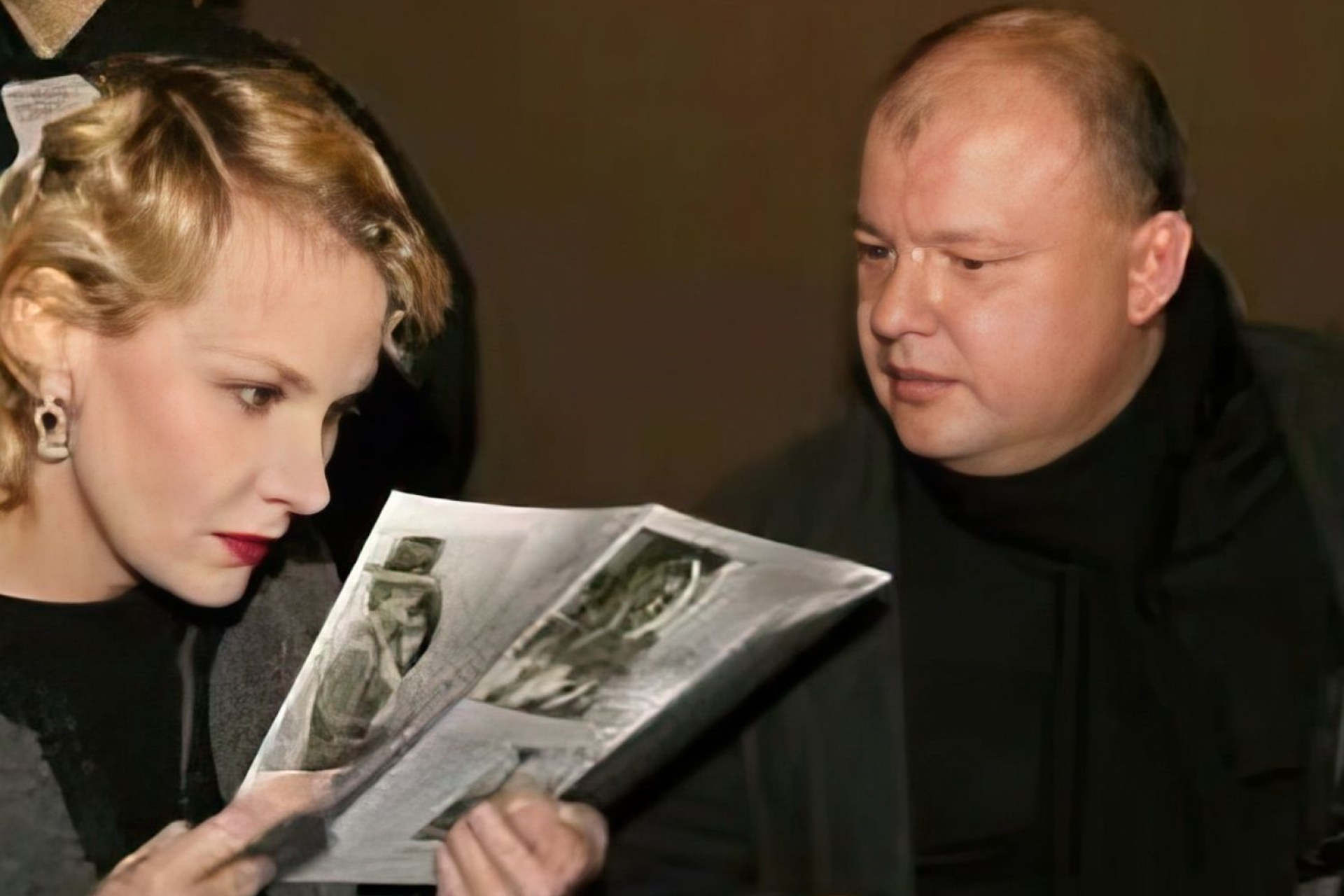 Рената Литвинова и её второй муж Леонид Добровский