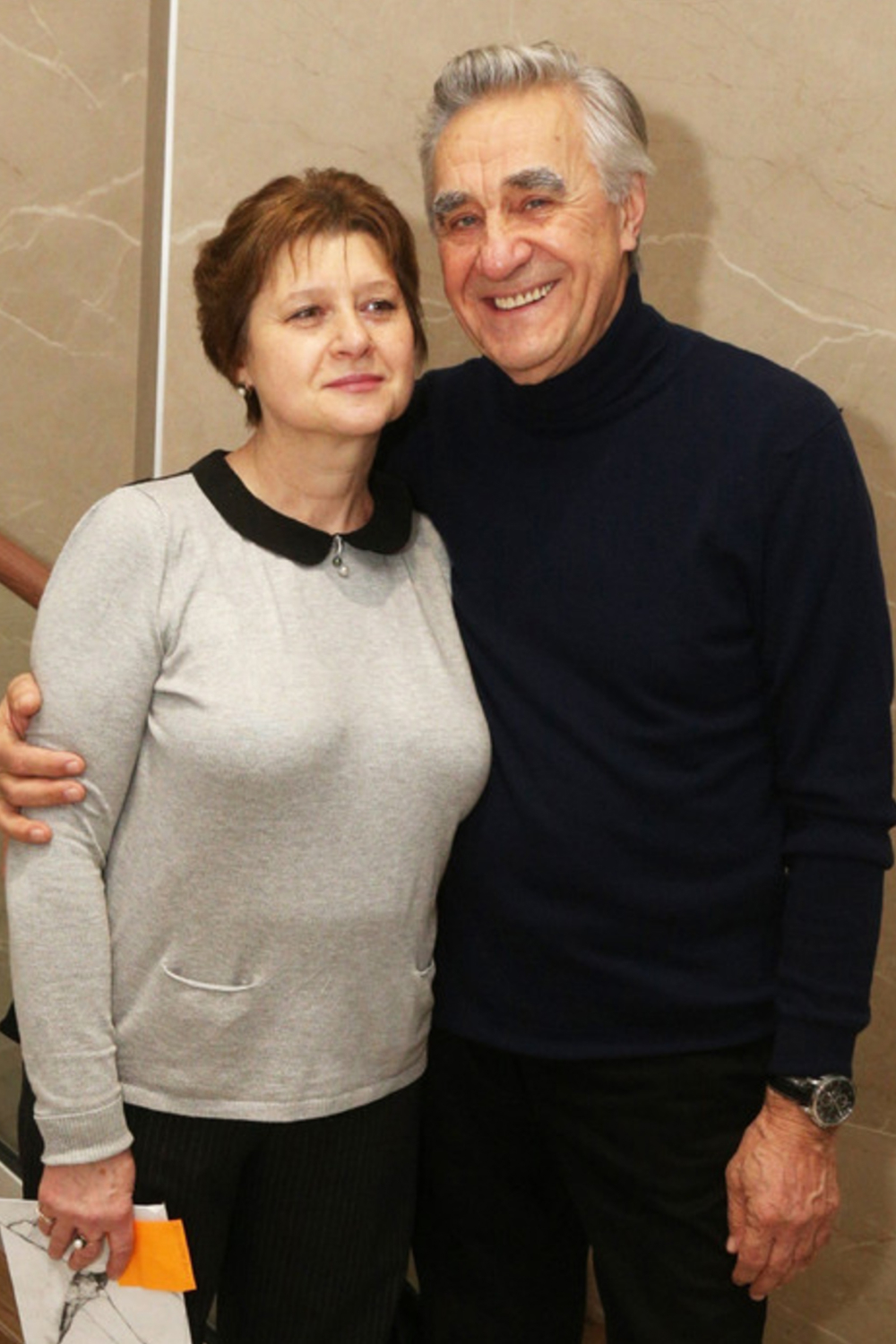 Анатолий Васильев и его вторая жена Вера Васильева