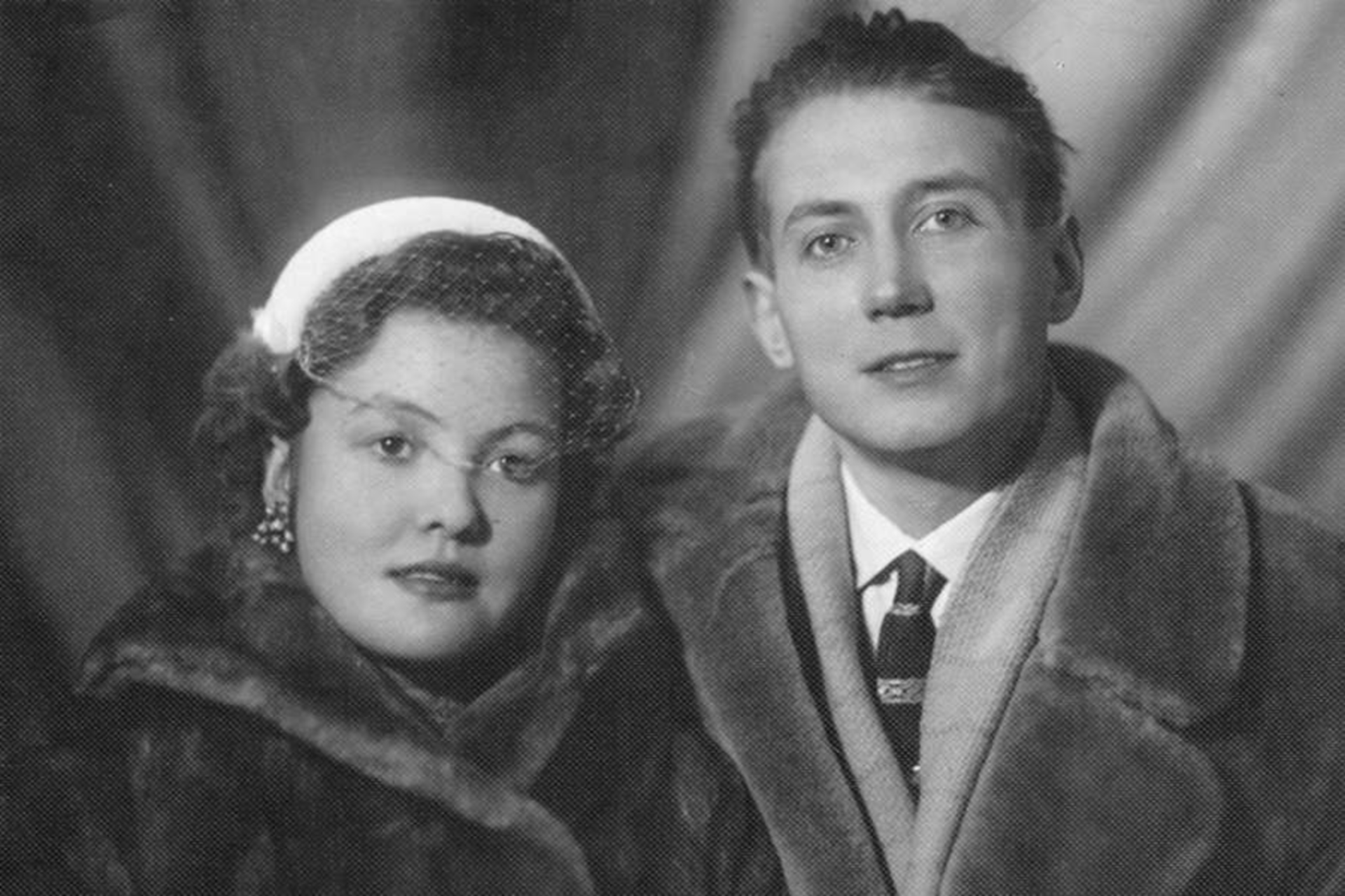 Евгения Евтушенко и его первая жена Белла Ахмадулина