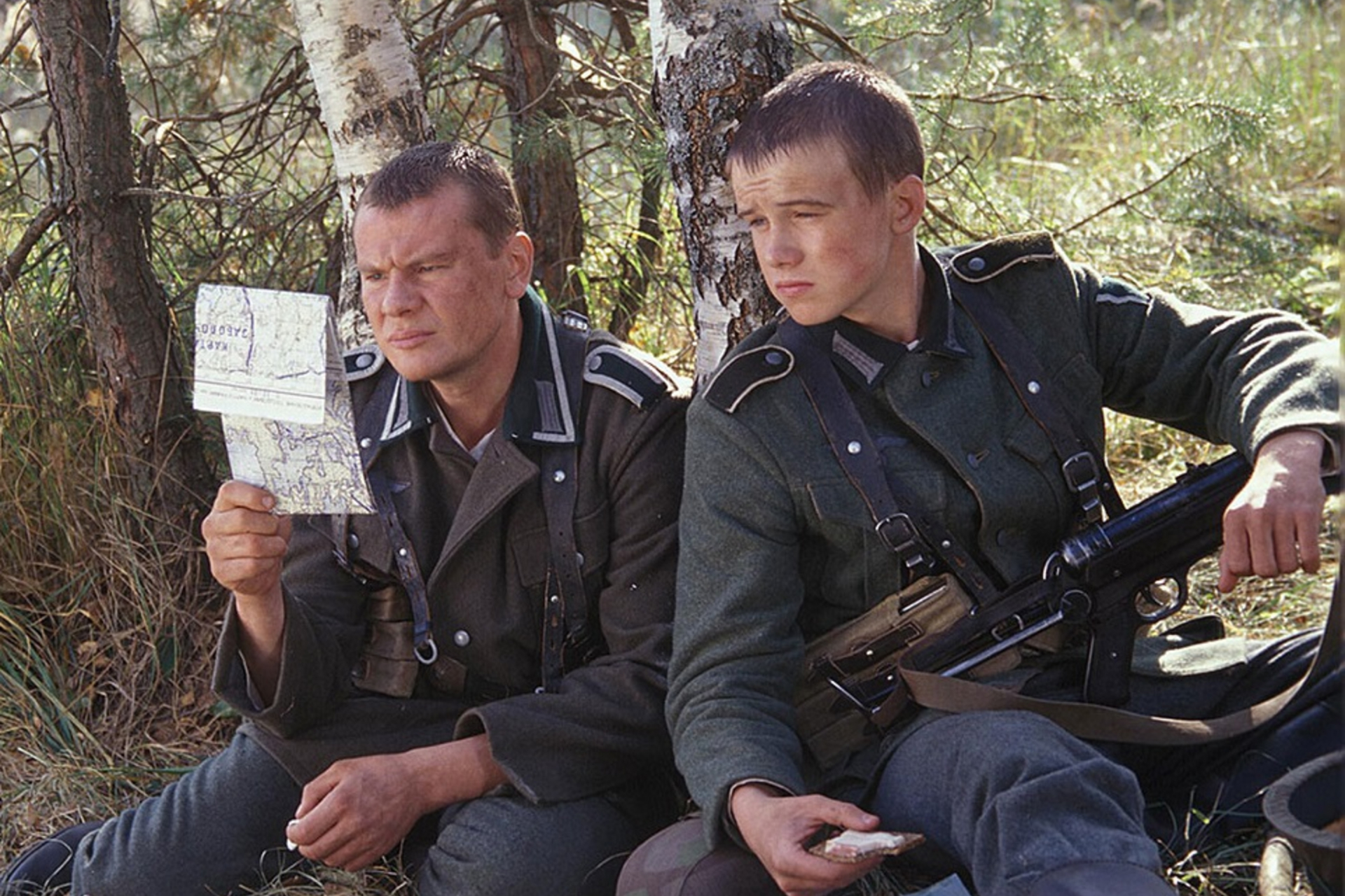 Владислав Галкин и Алексей Бардуков в сериале «Диверсант» (2004)
