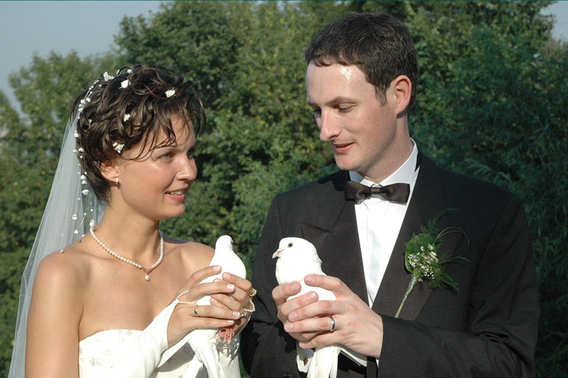Хелависа и её муж Джеймс О’Шей: свадьба в 2004 году