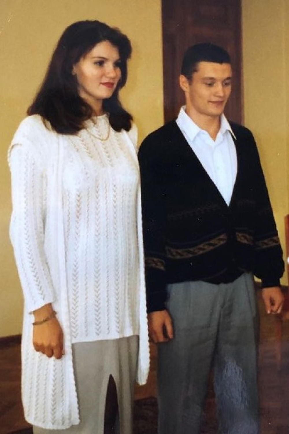 Вероника Степанова и её муж Николай Степанов в молодости