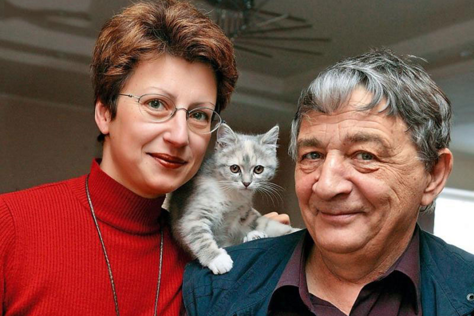 Эдуард Успенский и его третья жена Элеонора Филина