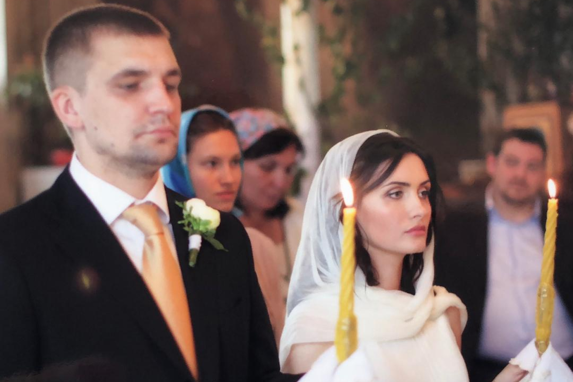 Баста и его жена Елена Пинская: венчание