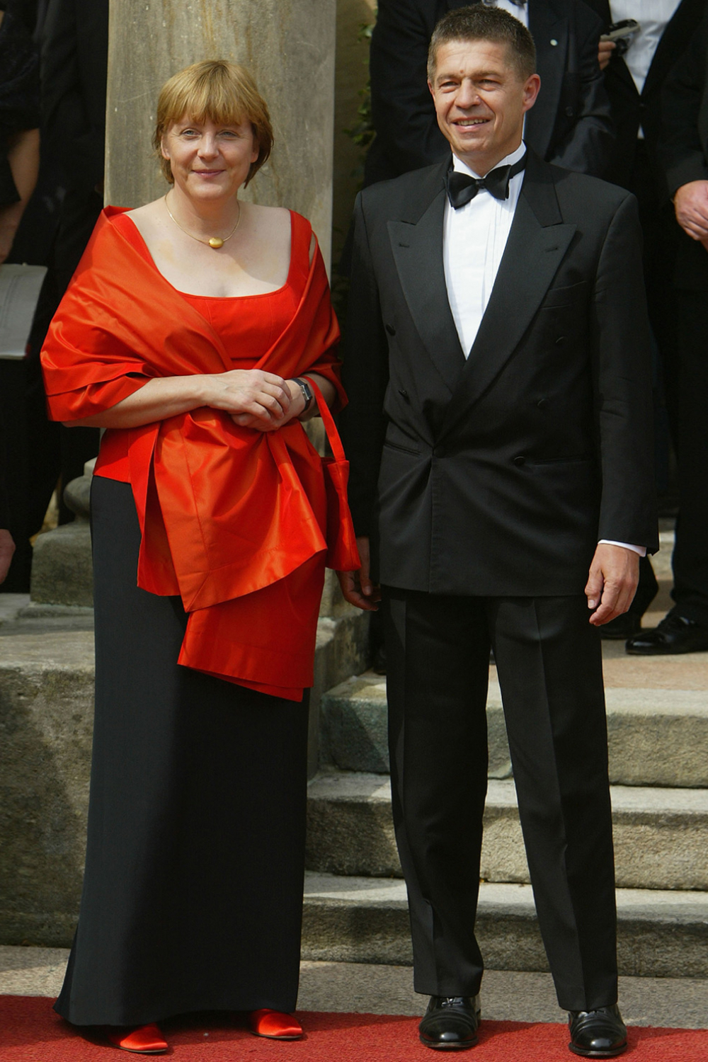 Ангела Меркель и её второй муж Иоахим Зауэр раньше