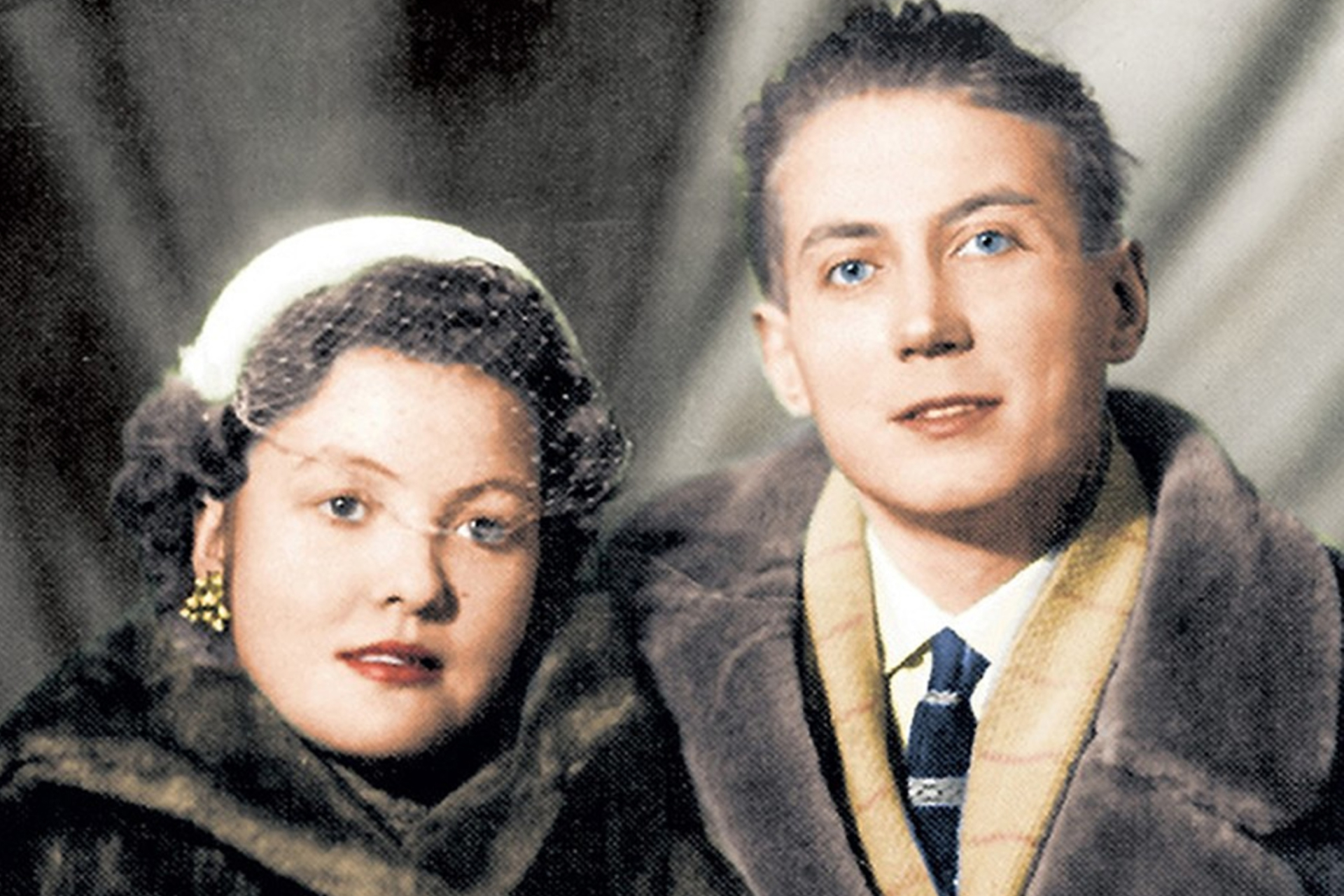 Белла Ахмадулина и её первый муж Евгений Евтушенко