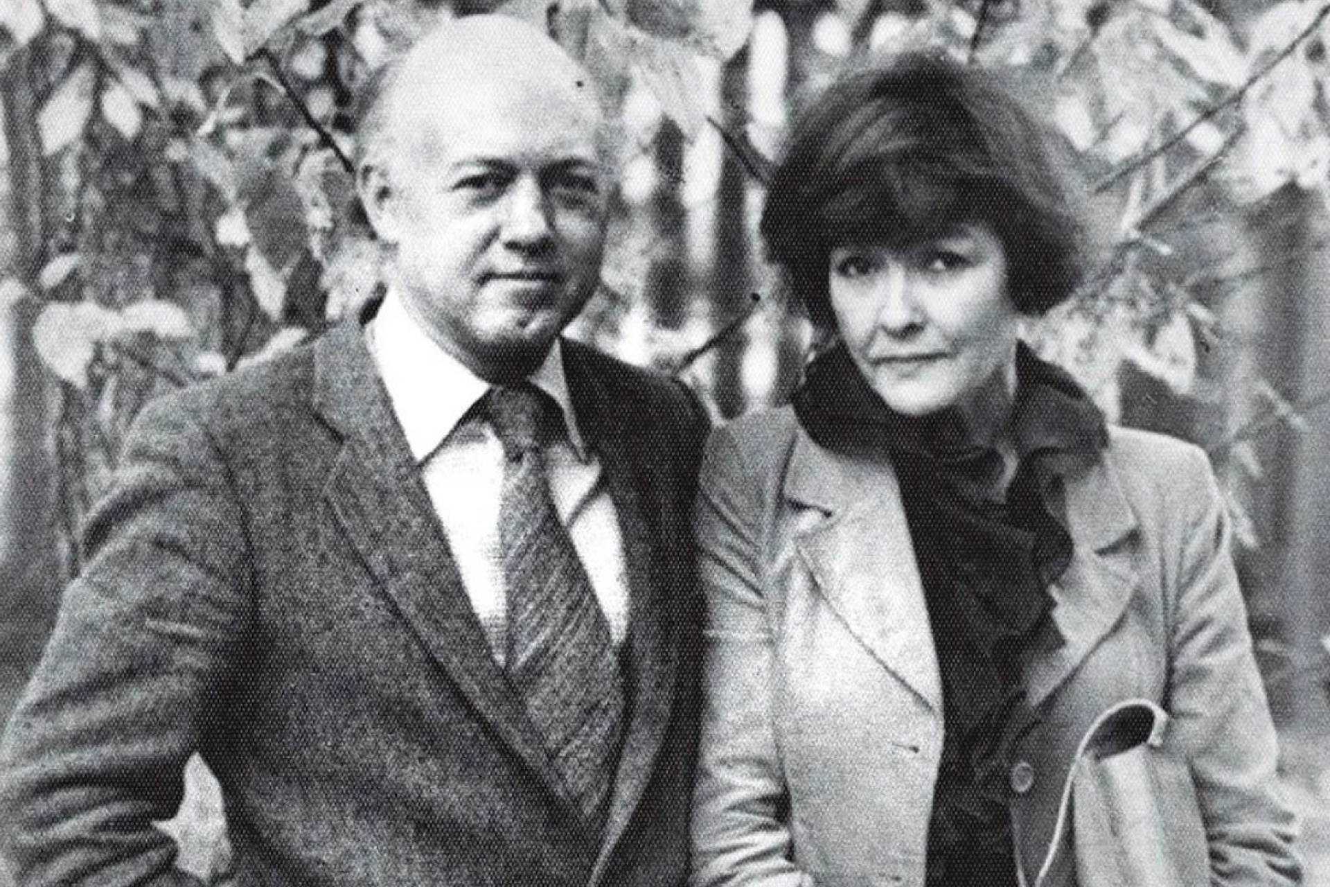 Белла Ахмадулина и её третий муж Борис Мессерер