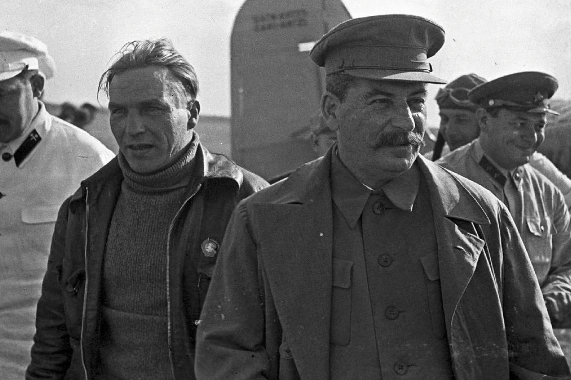 Чкалов и Сталин