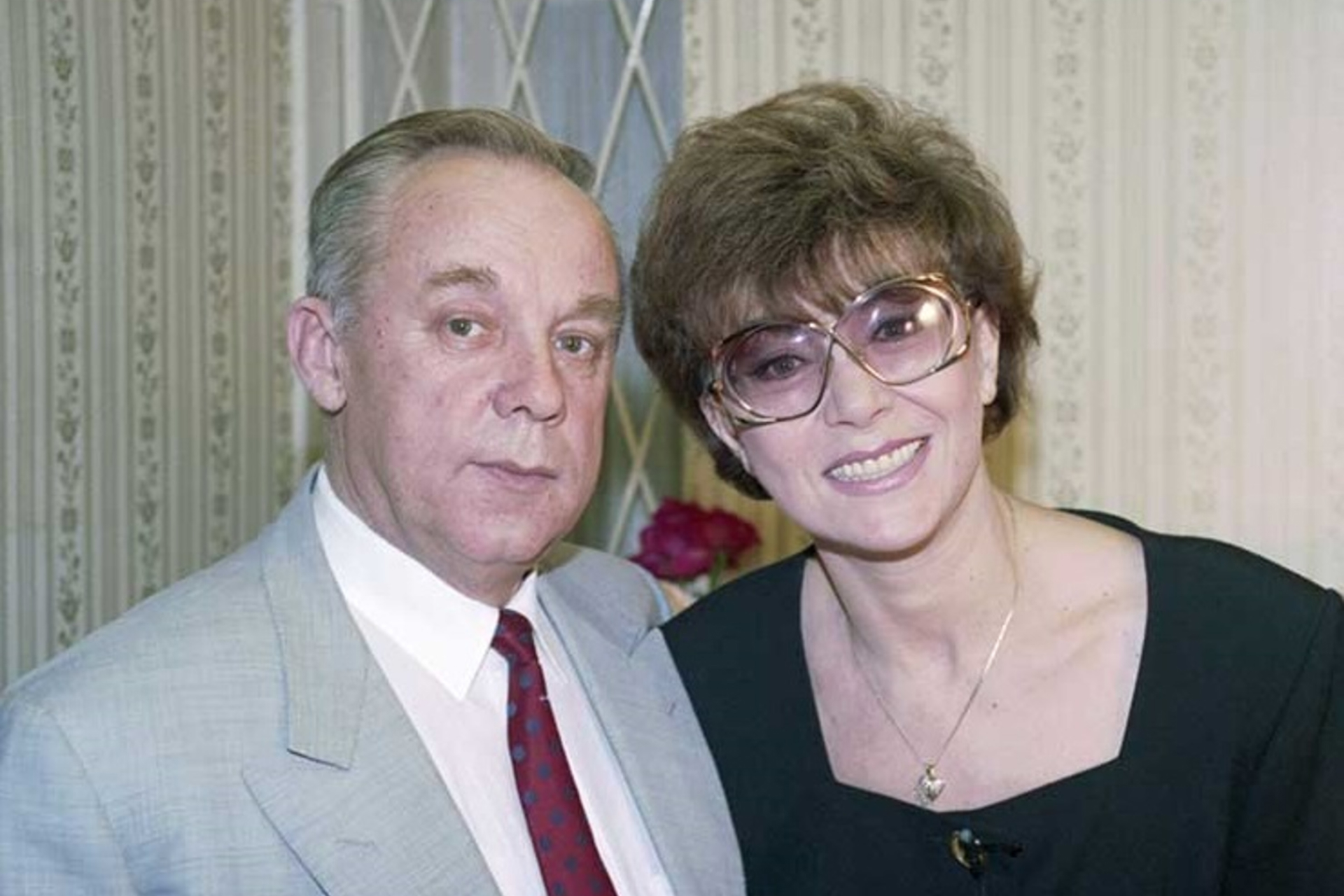 Эдита Пьеха и её третий муж Владимир Поляков