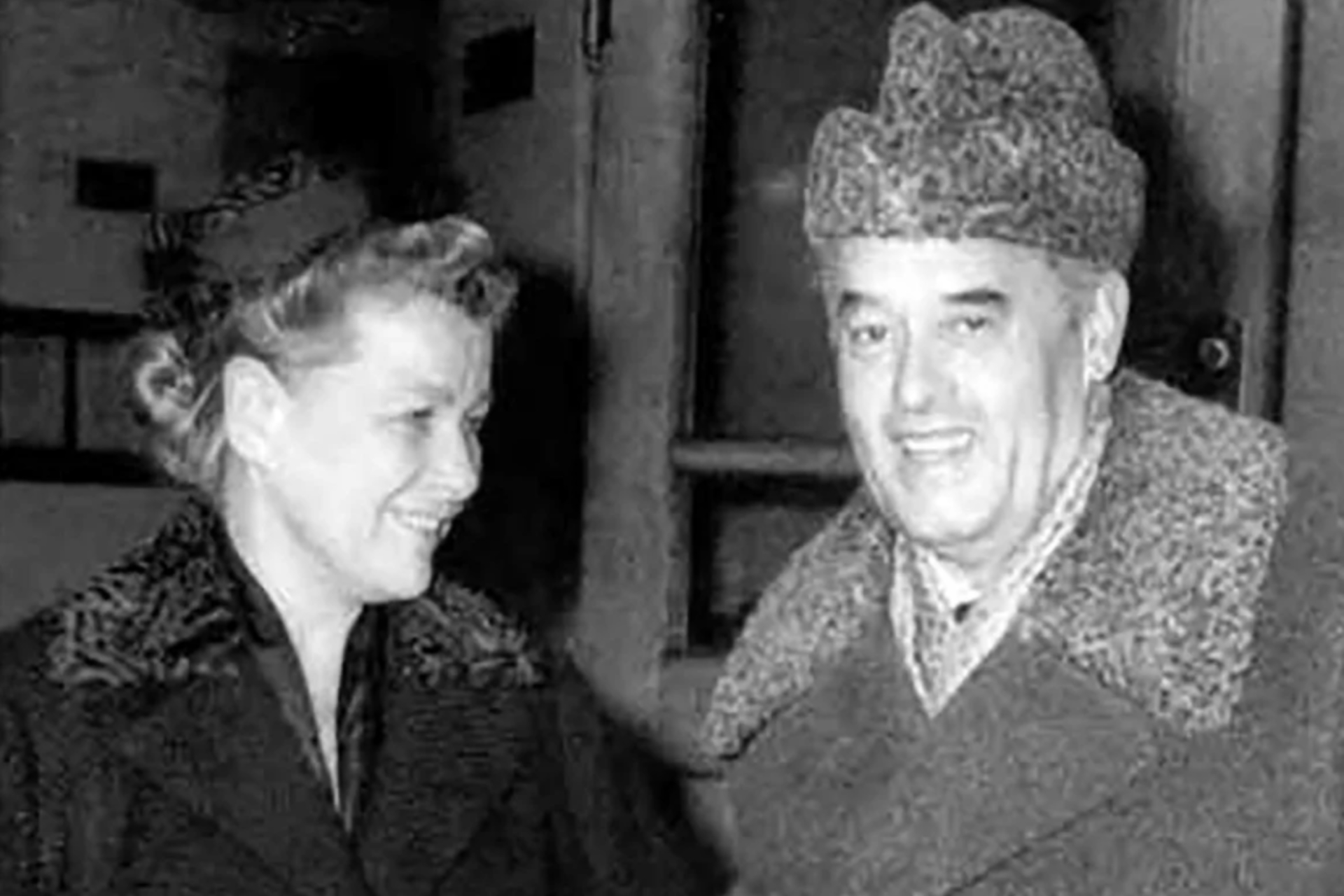 Екатерина Фурцева и её второй муж Николай Фирюбин