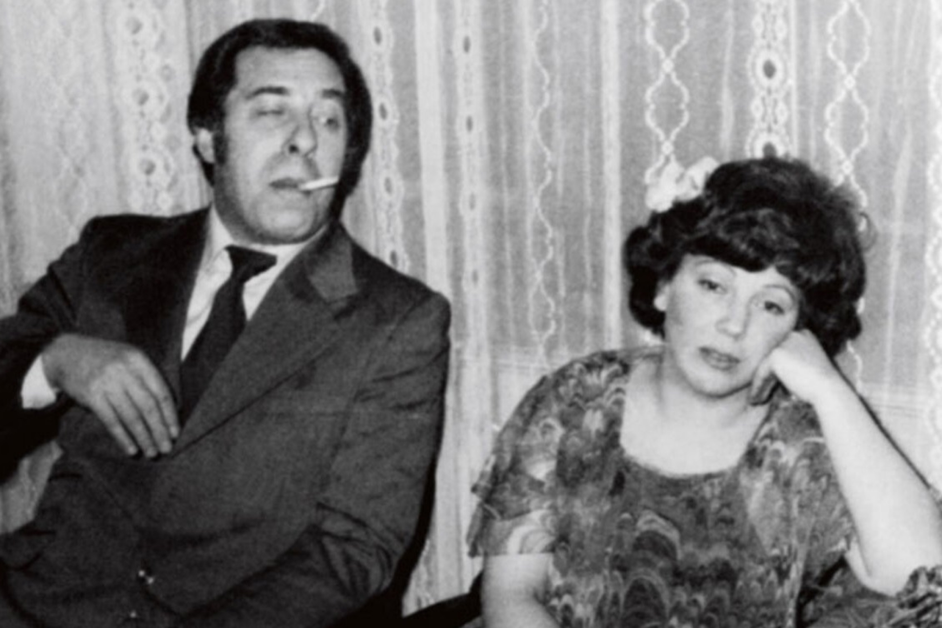 Лариса Рубальская и её второй муж Давид Розенблат в молодости