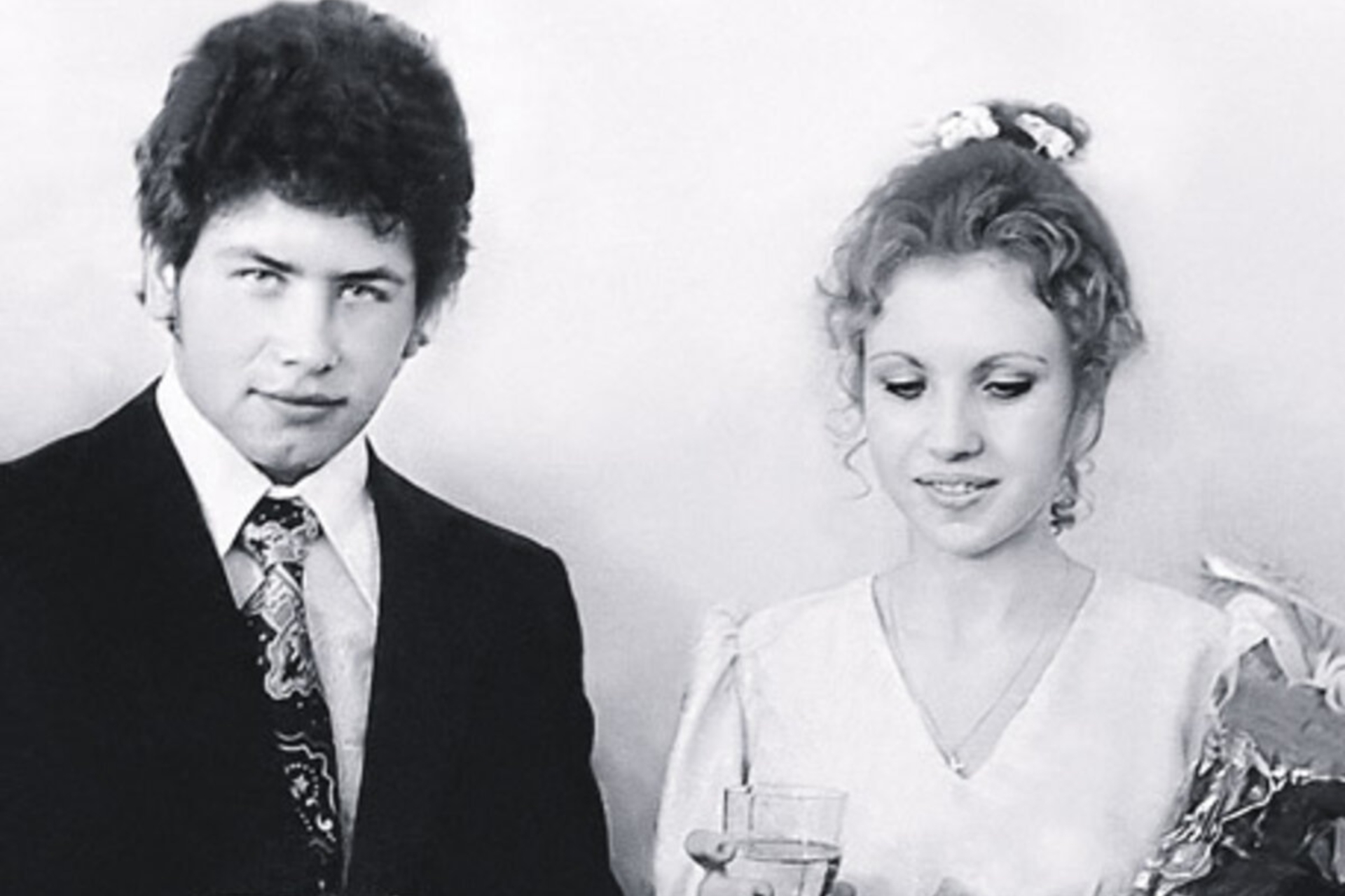 Николай Расторгуев и его первая жена Валентина: свадьба
