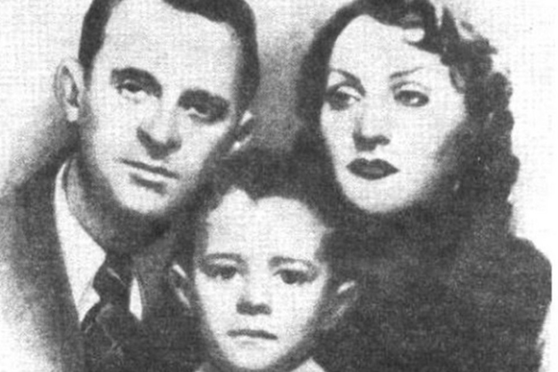 Пётр Лещенко, его первая жена Женни Закитт и их сын Игорь