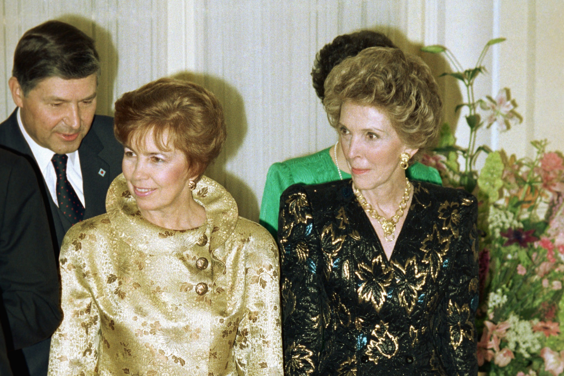 Раиса Горбачева и Нэнси Рейган – супруга президента США Рональда Рейгана