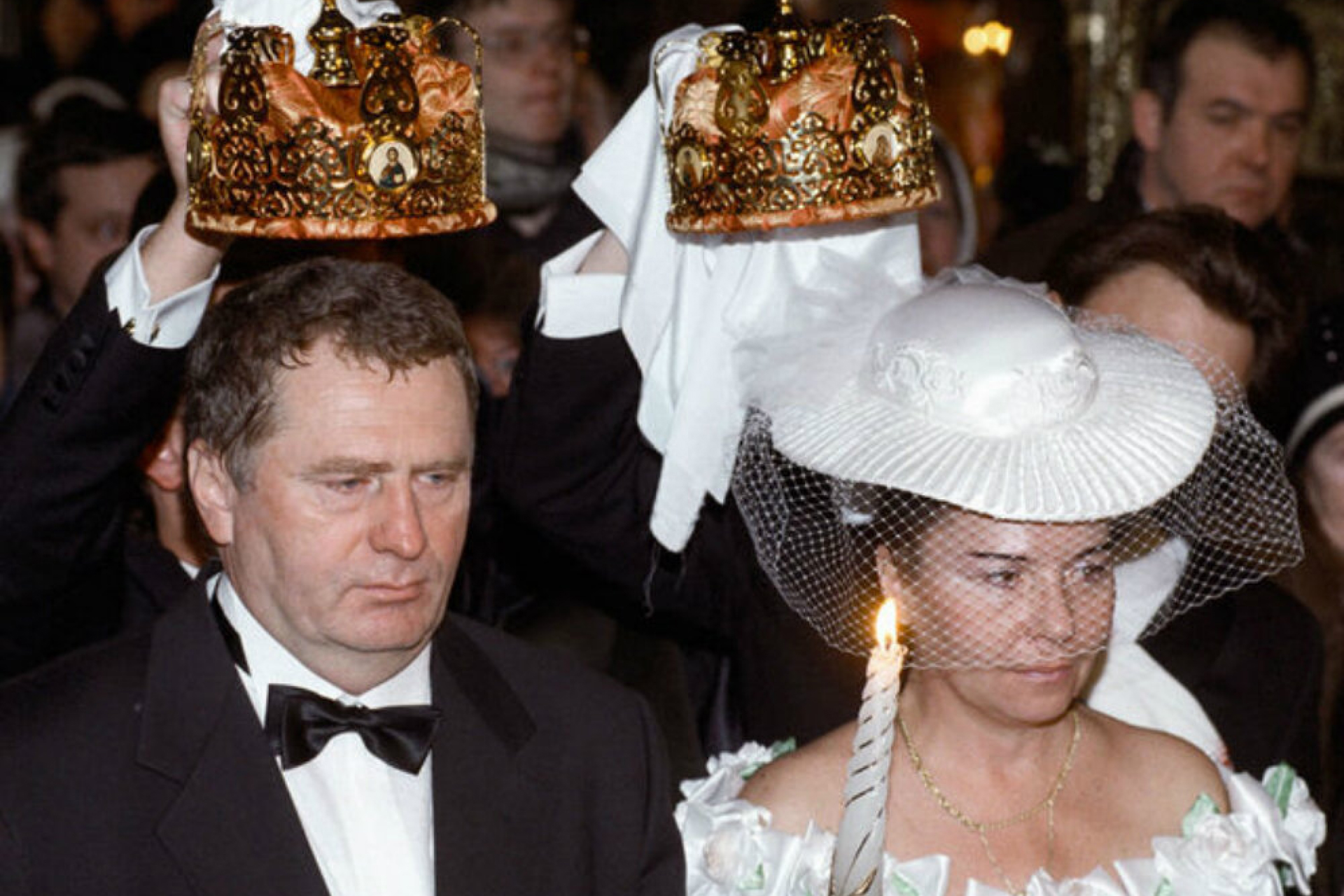 Владимир Жириновский с женой