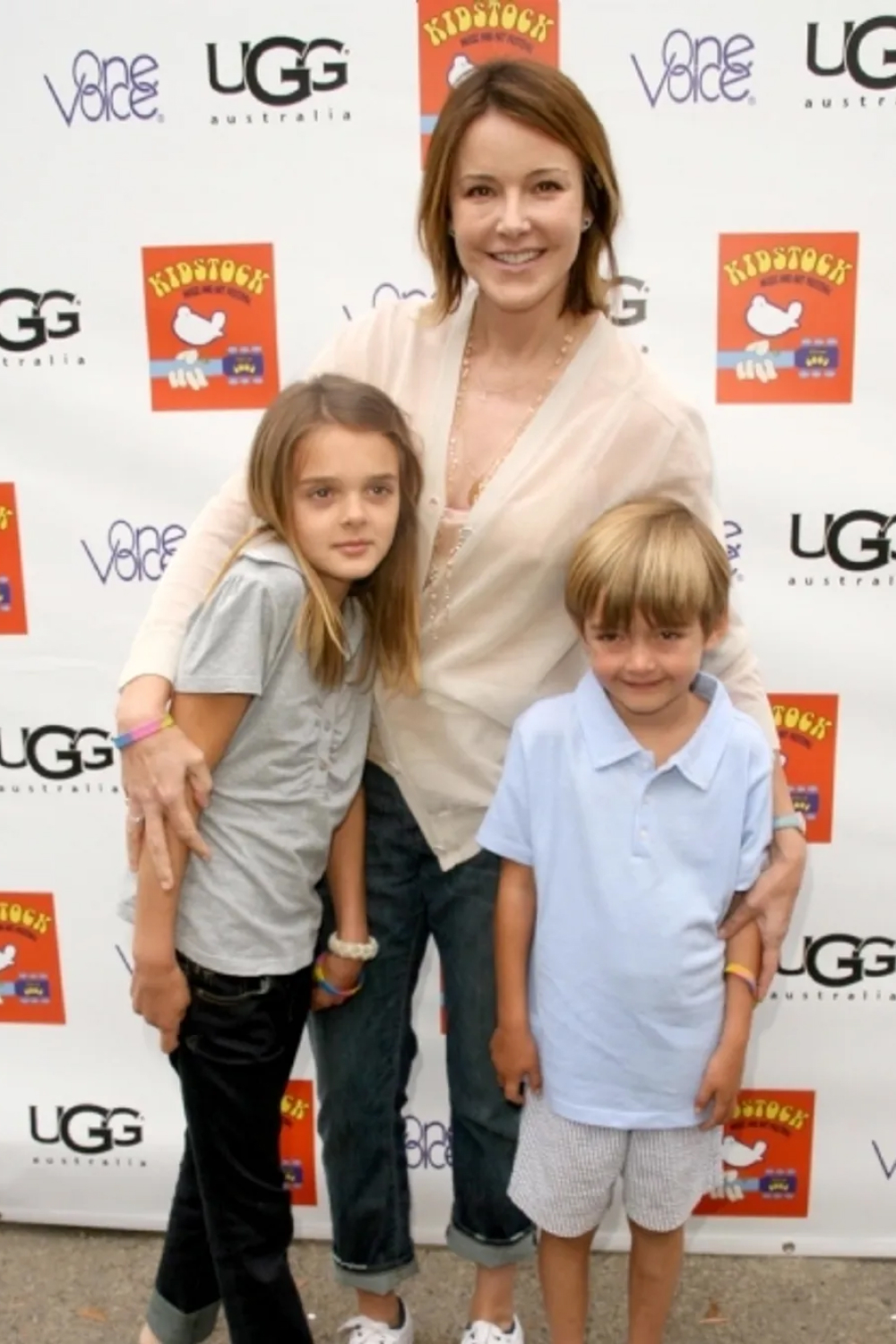 Криста Миллер с детьми