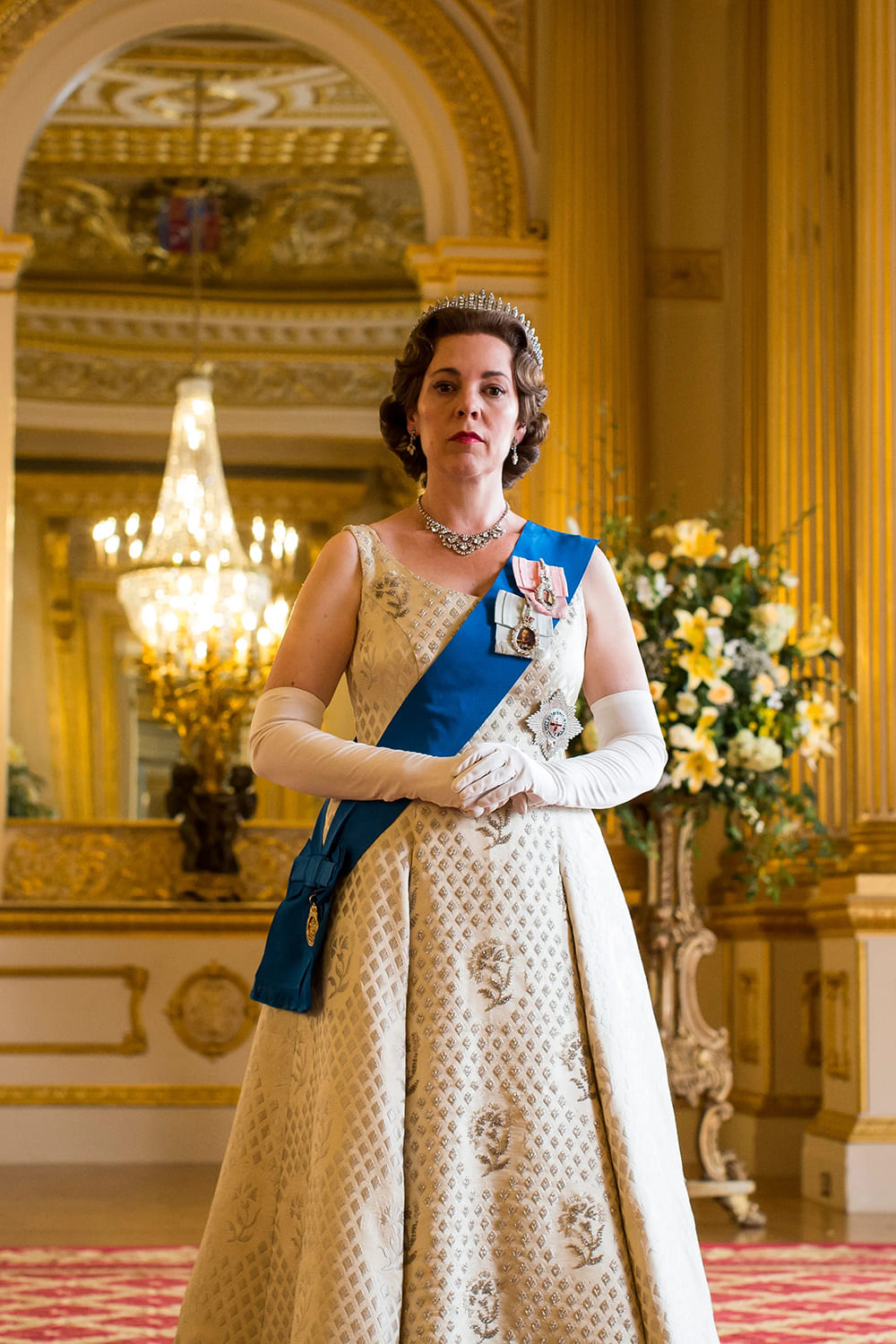 Оливия Колман в роли Елизаветы II в сериале «Корона»