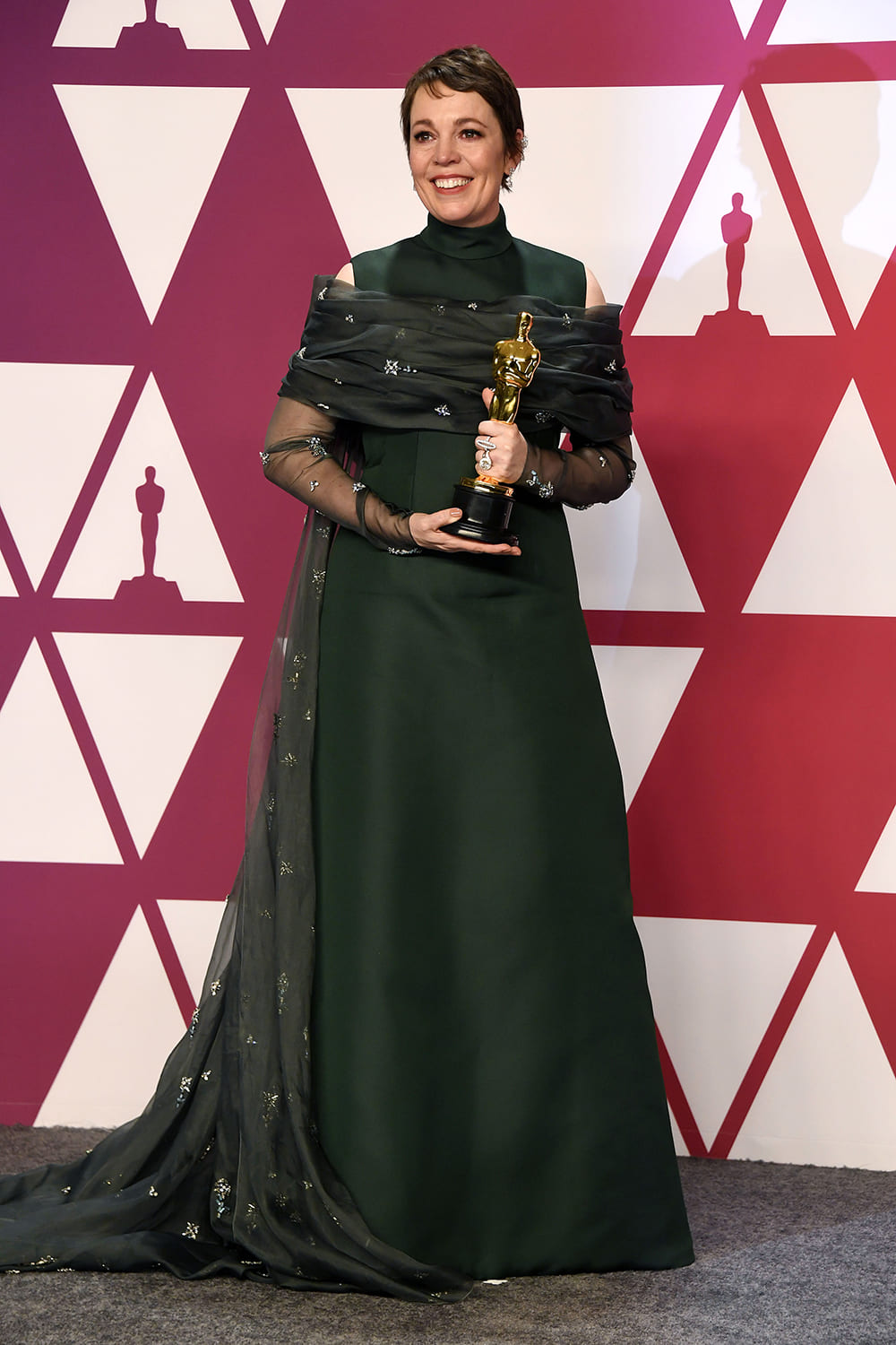 Оливия Колман на премии «Оскар»