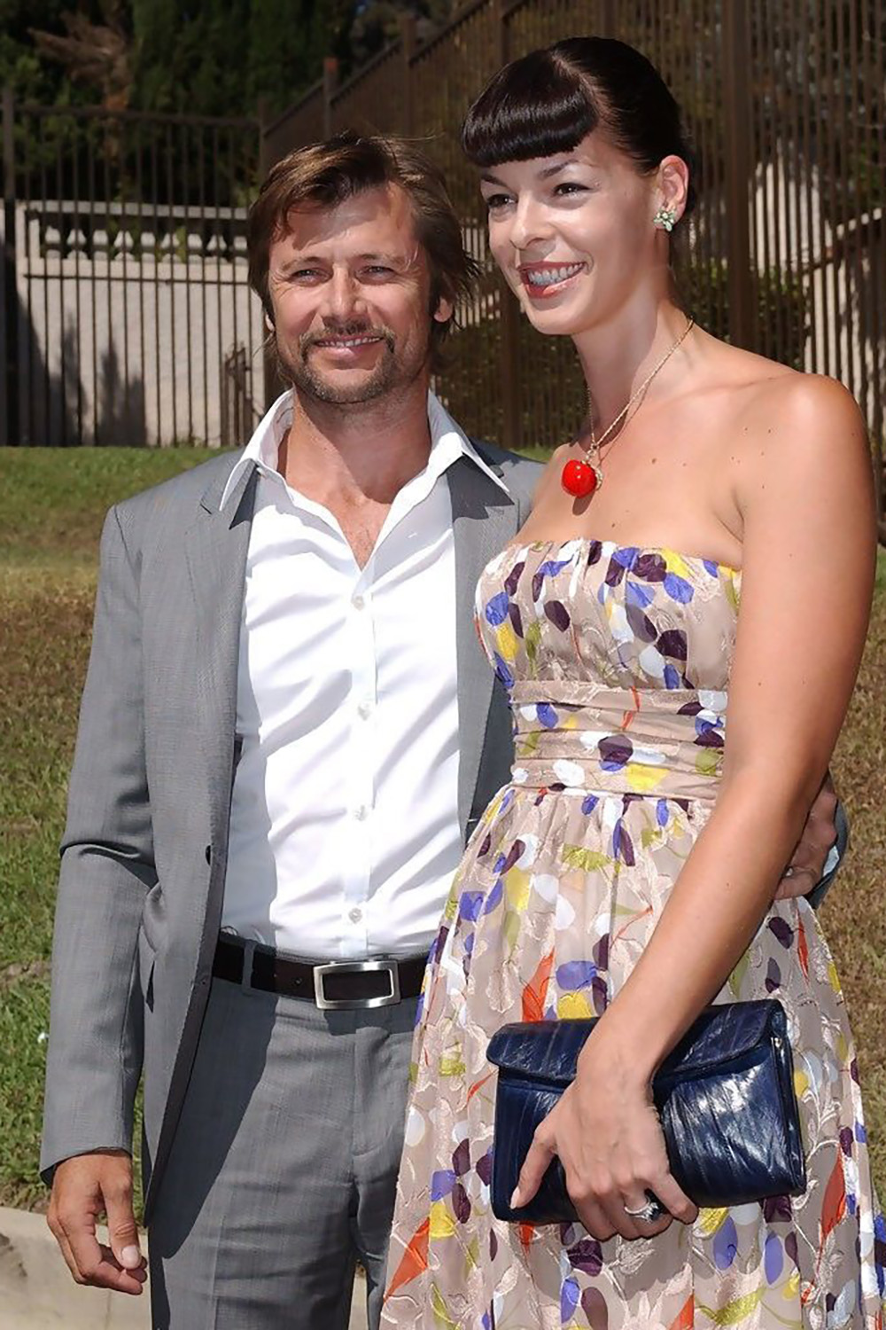 Поллианна Макинтош с бывшим мужем Грантом Шоу