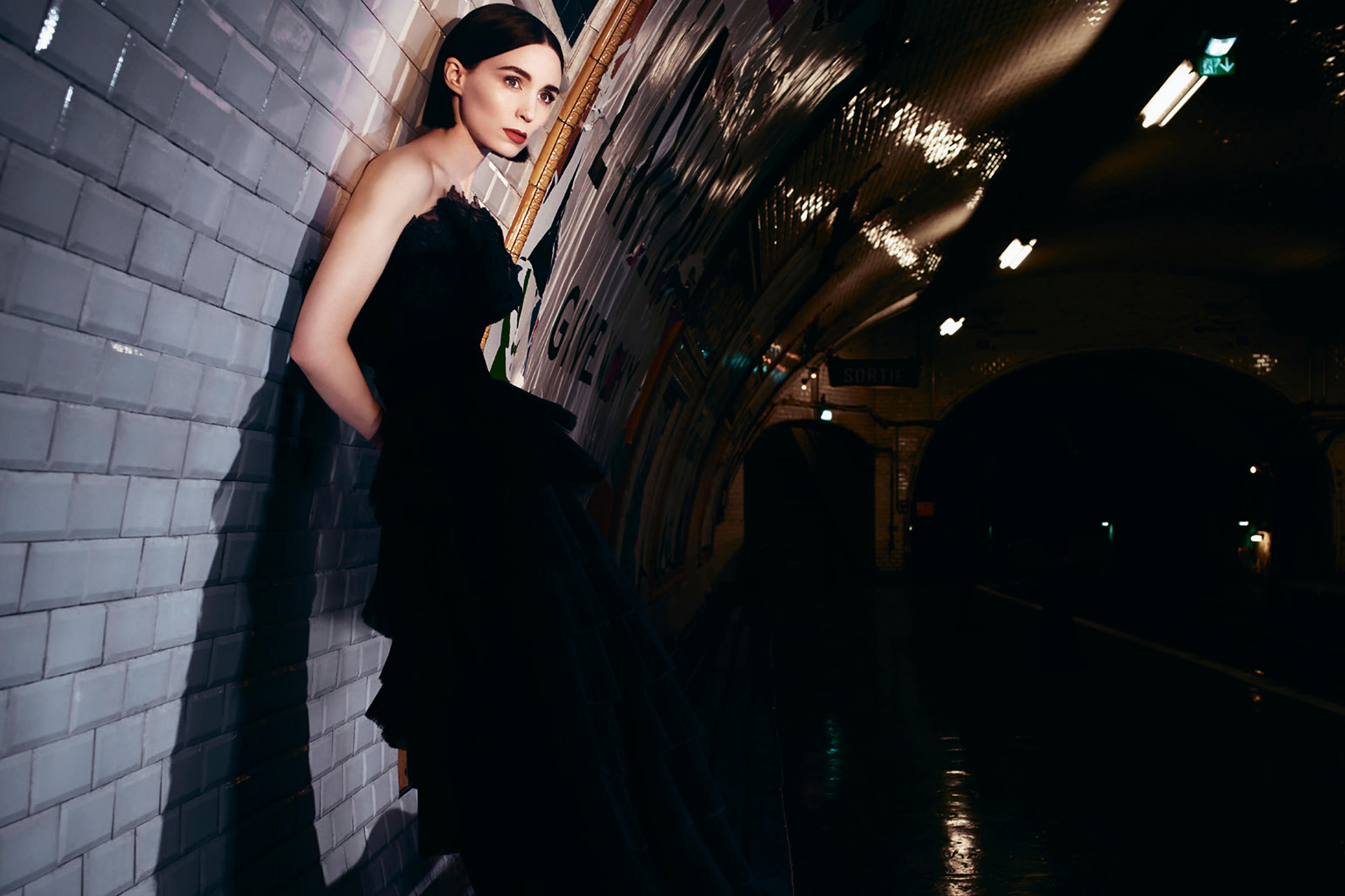 Руни Мара в рекламной кампании Givenchy