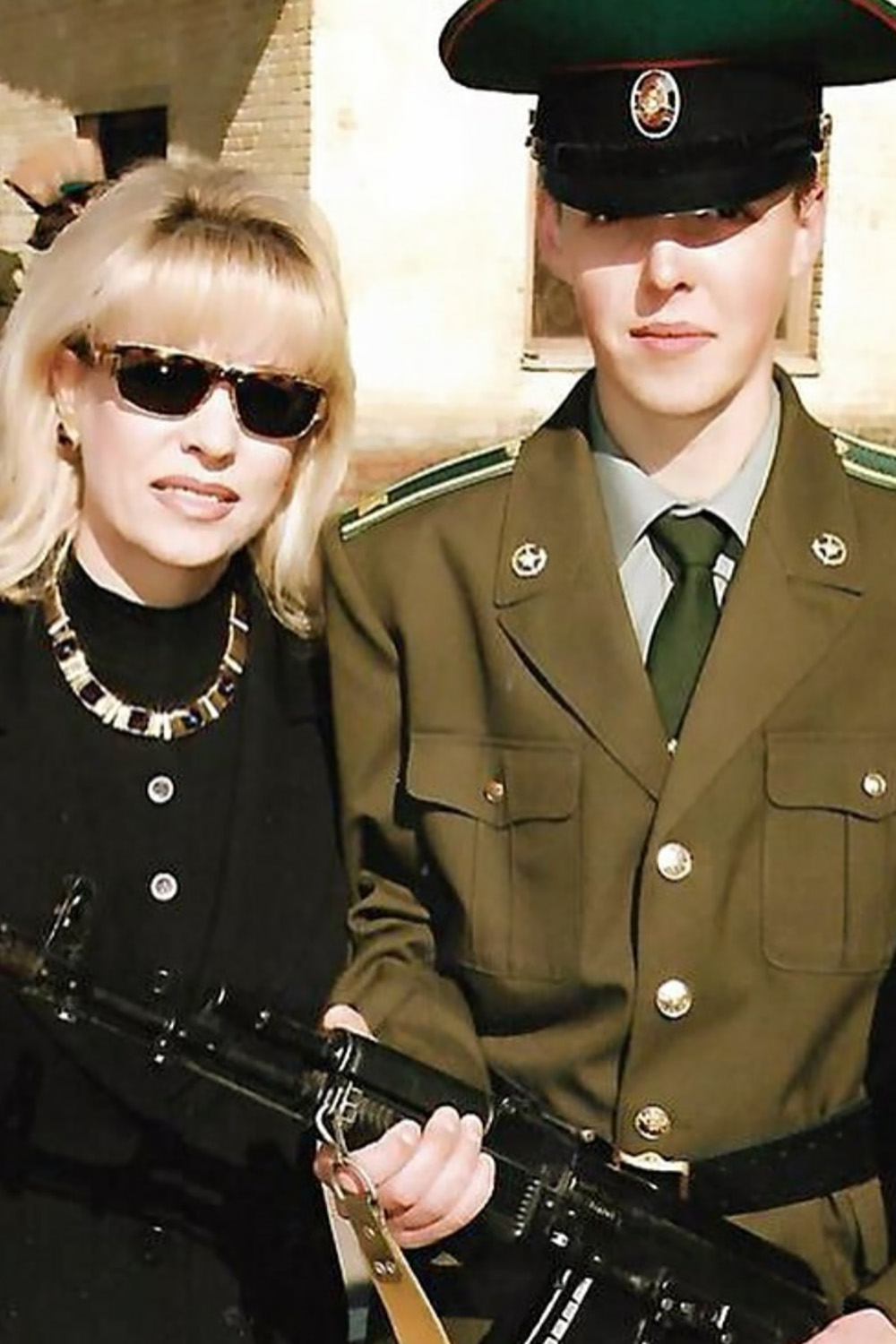 Татьяна Маркова с сыном Андреем