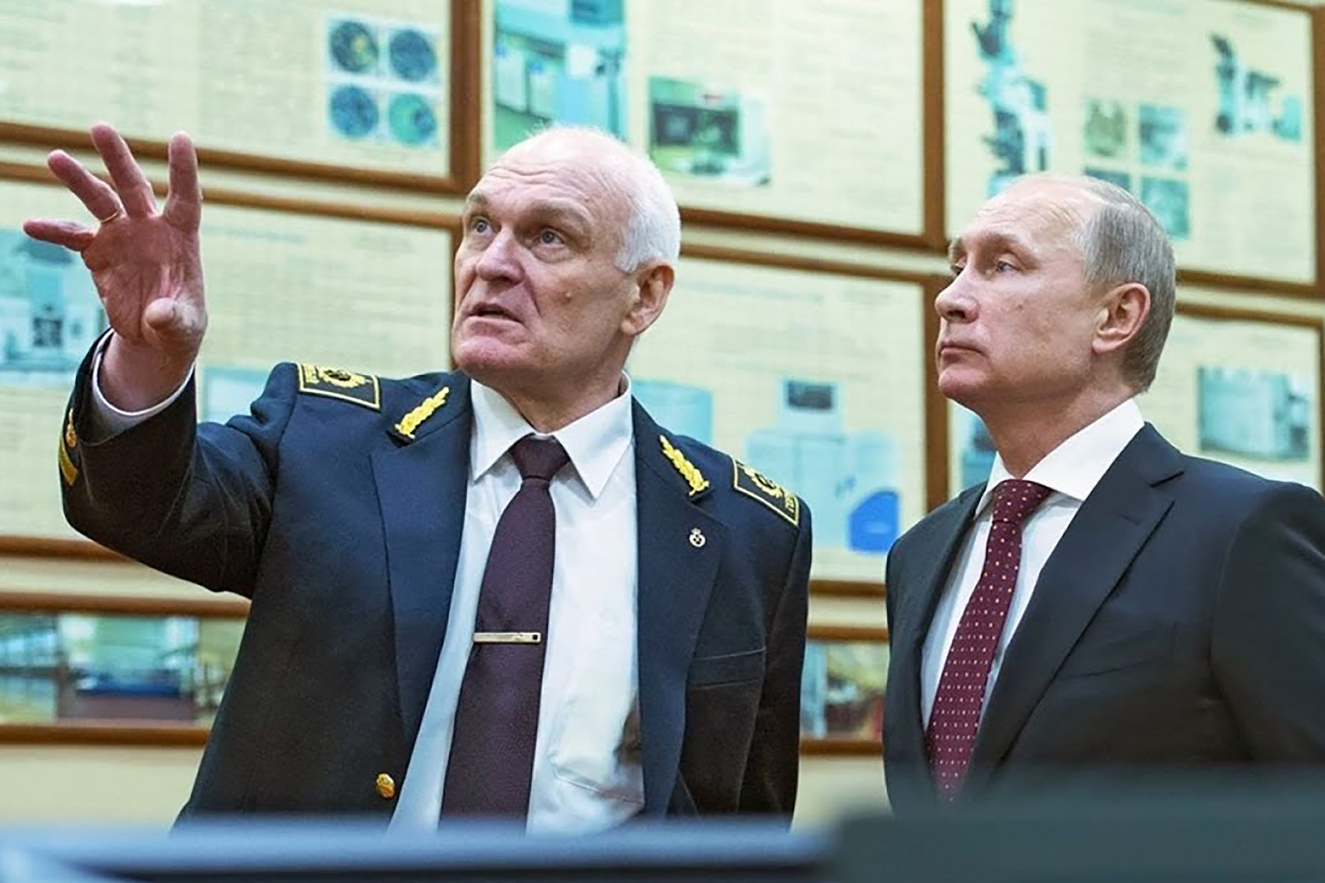 Владимир Литвиненко с Владимиром Путиным