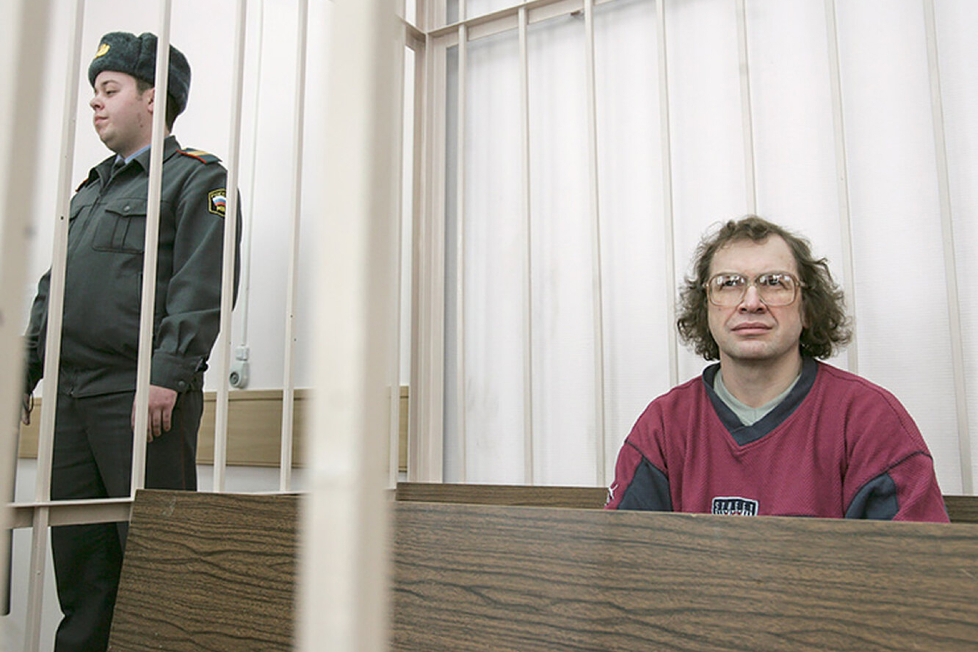 Сергей Мавроди в зале суда