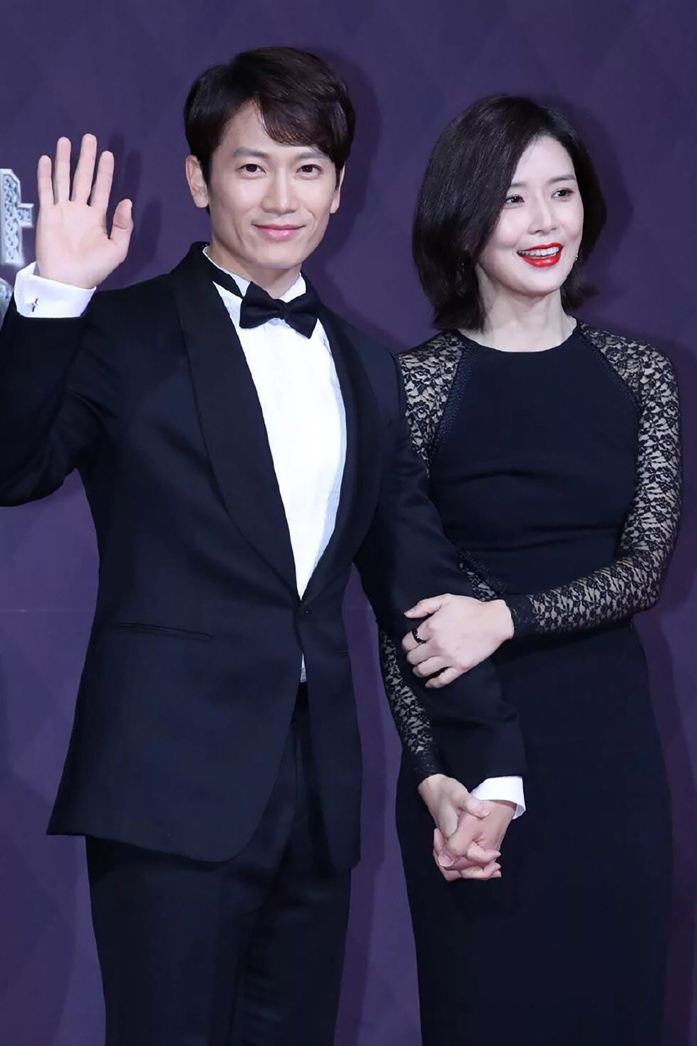 Ли Бо Ён с мужем Чи Соном