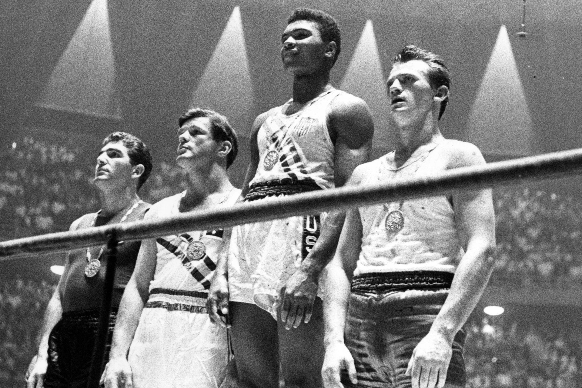 Мухаммед Али на Олимпийских играх в Риме (1960)