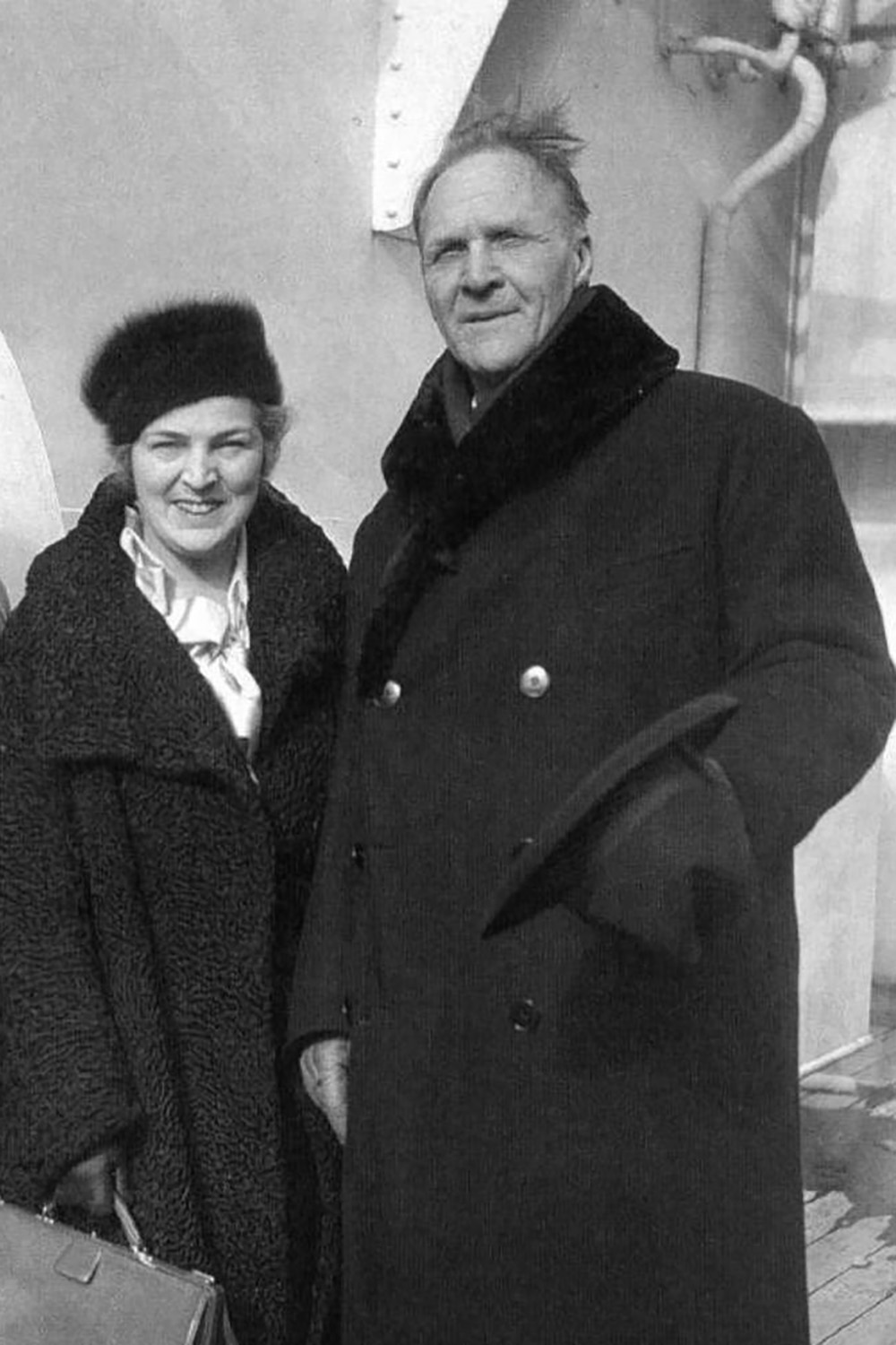Фёдор Шаляпин с женой Мариной Петцольд