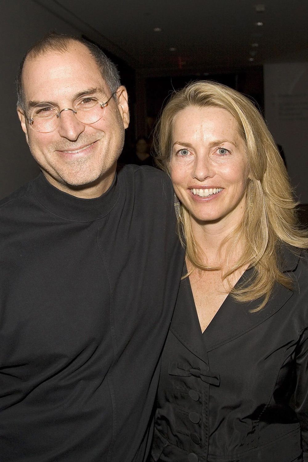 Стив Джобс с женой Лорен Пауэлл