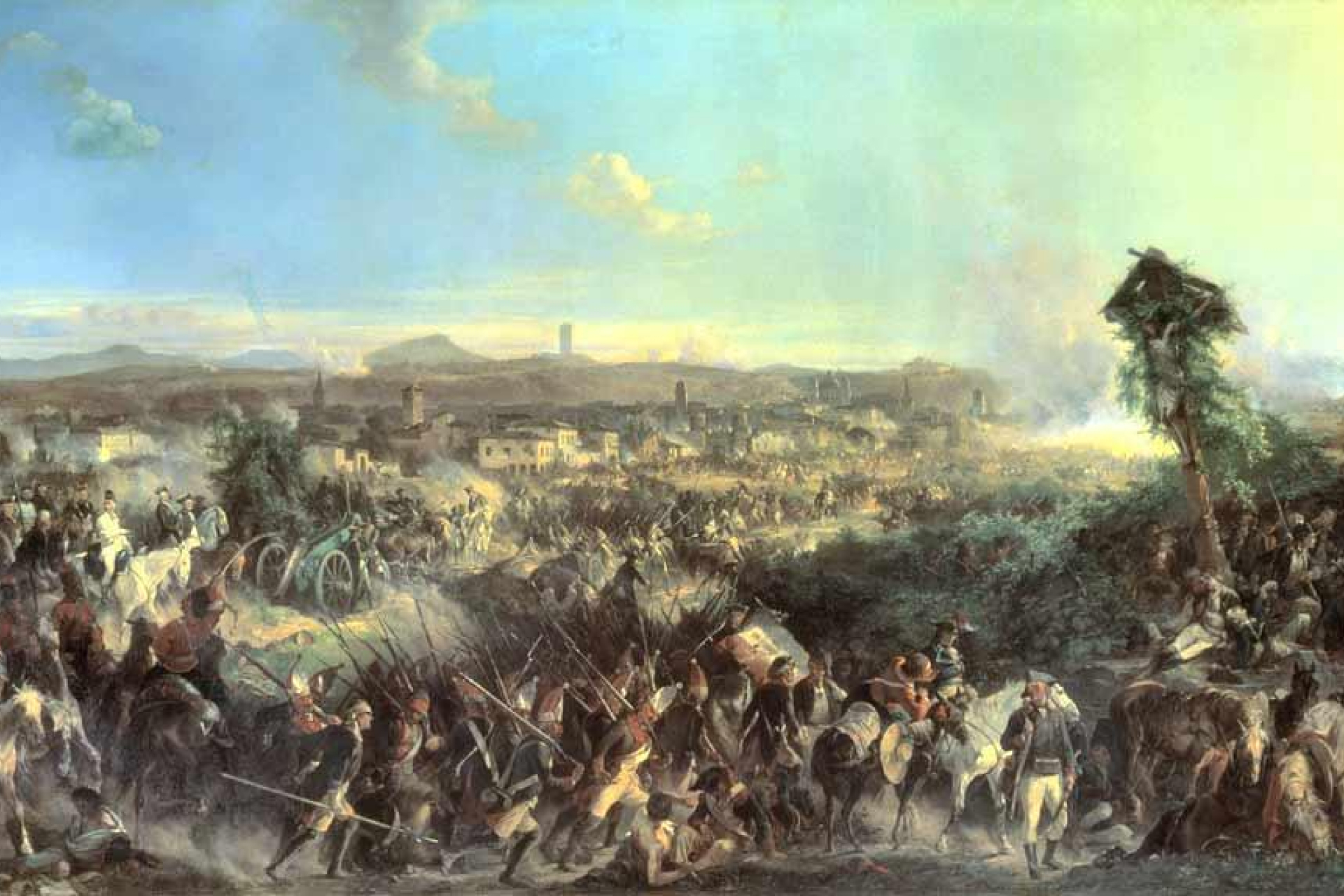 Сражение при Нови во время Итальянского похода Суворова (4 августа 1799 года)