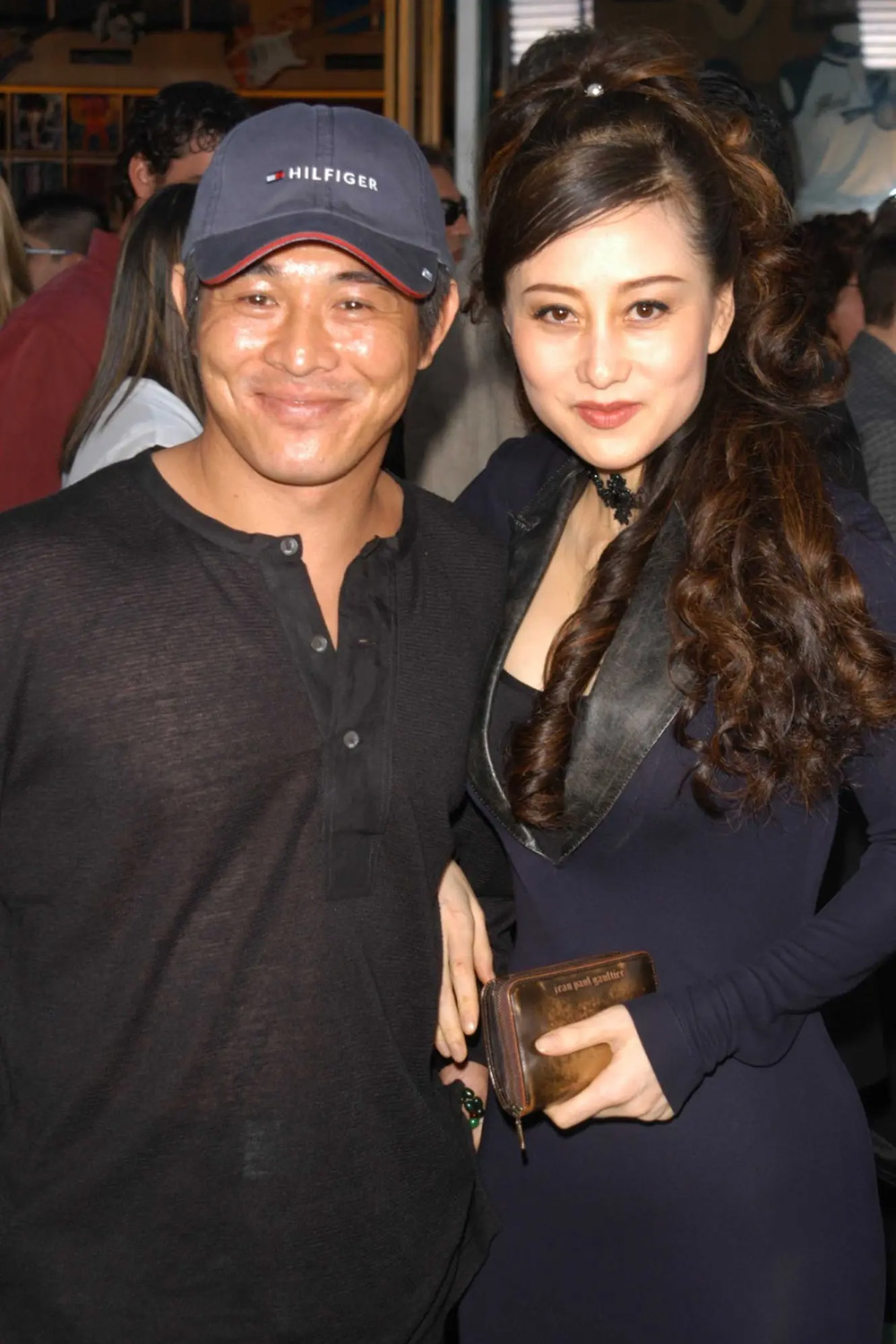 Джет Ли с женой Ниной Ли Чи